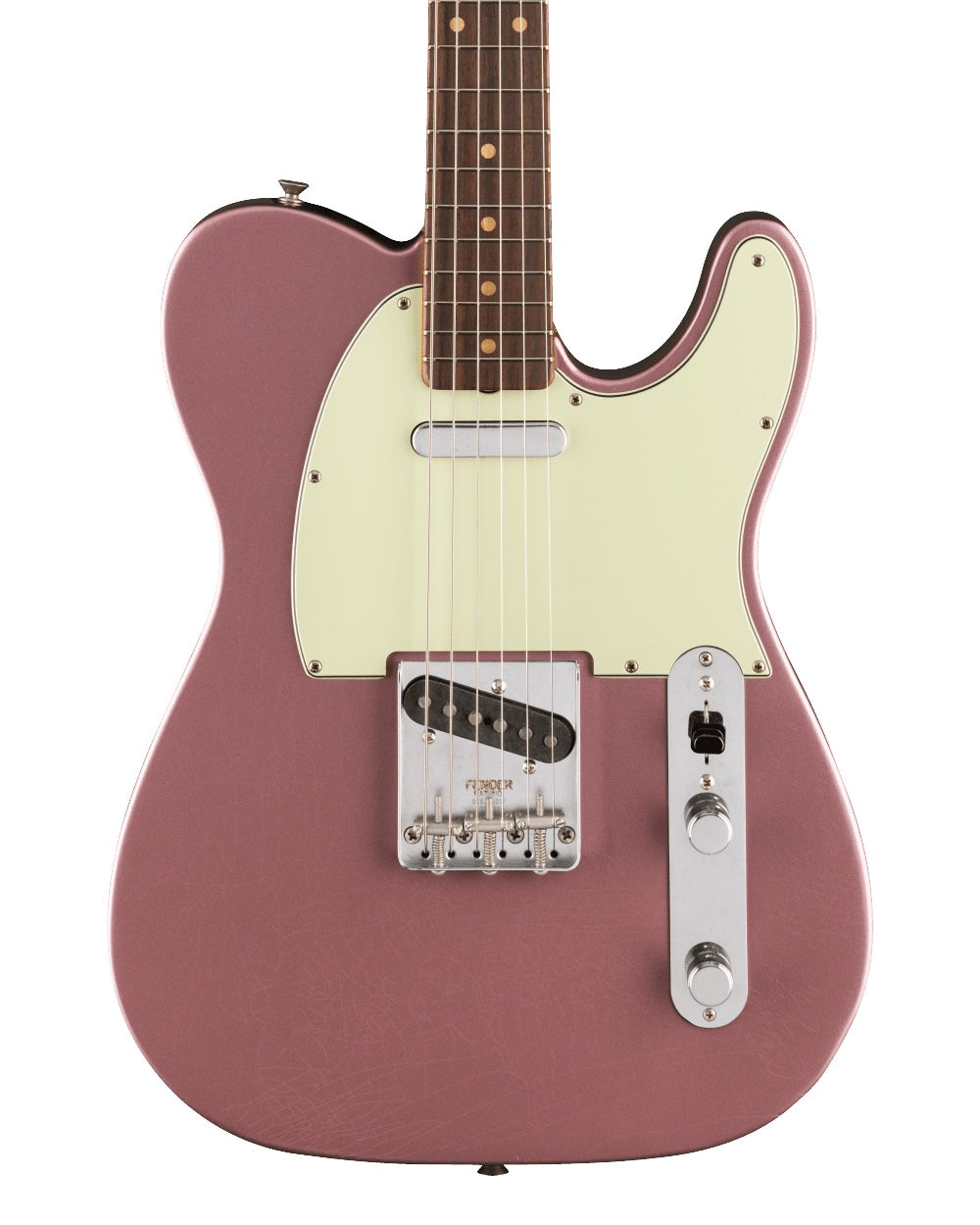 Fender Limited Edition Vintera II Road Worn '60s Telecaster (Rosewood Fingerboard, Burgundy Mist Metallic)