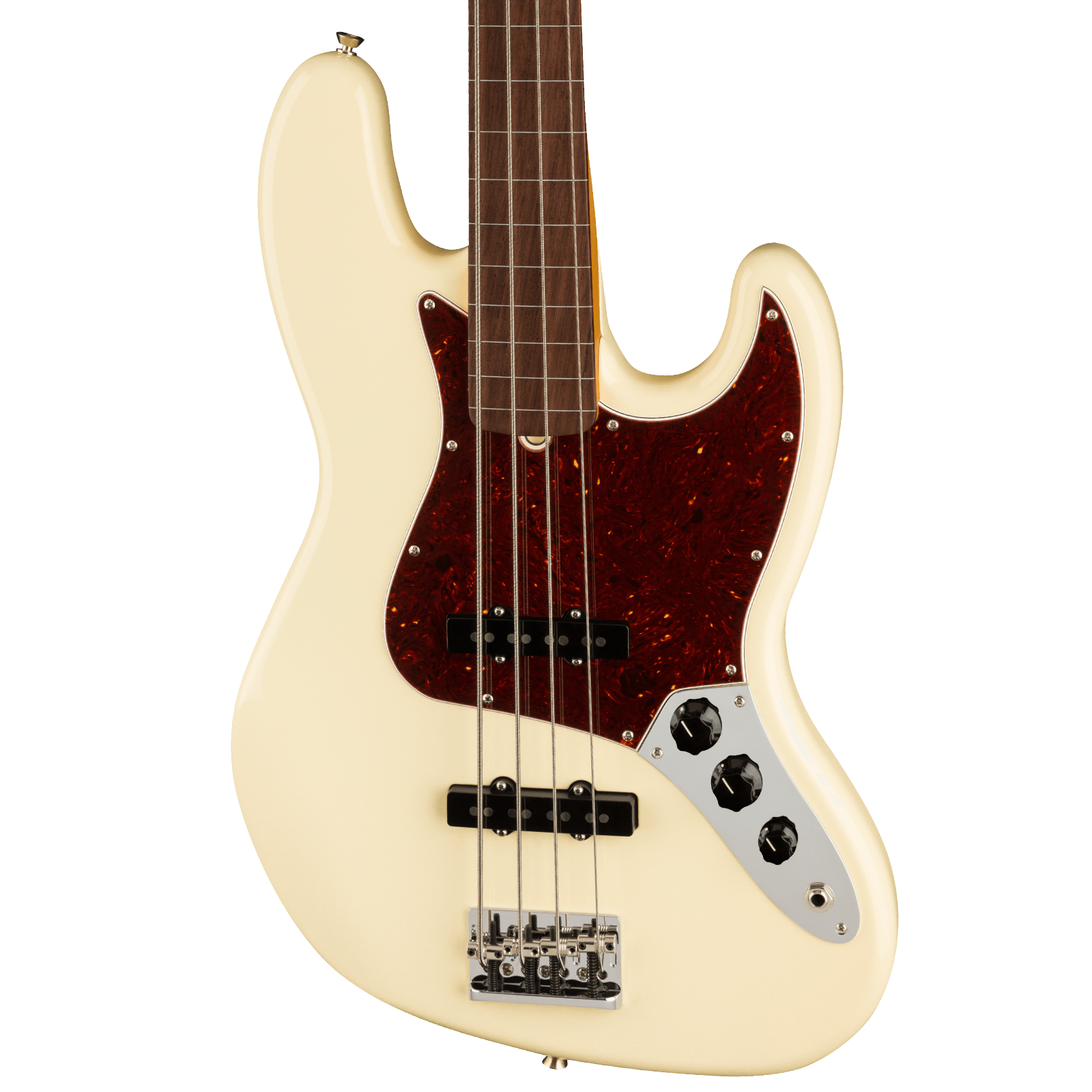 Fender American Professional II Jazz Bass Fretless (Rosewood, Olympic White)