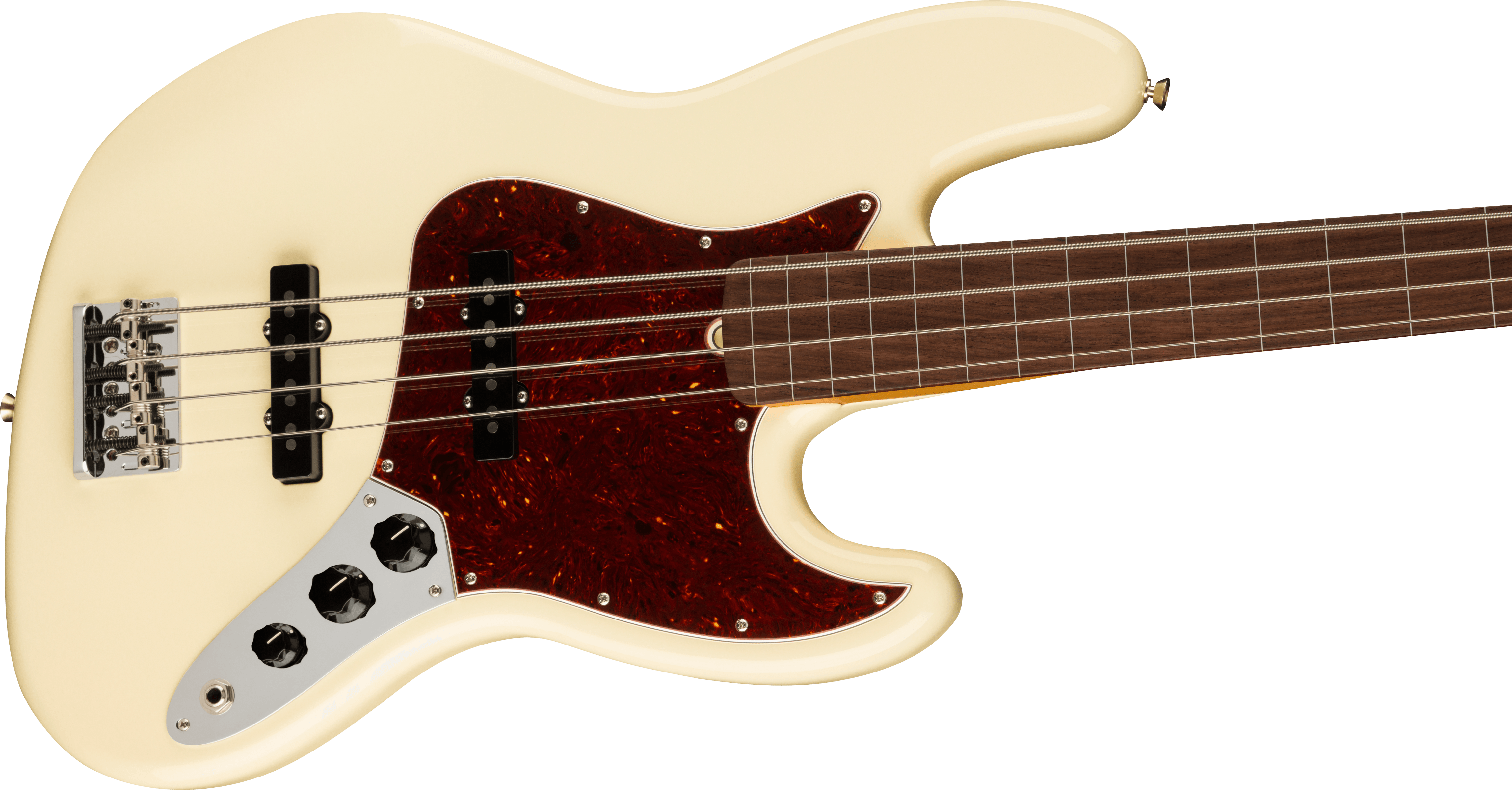 Fender American Professional II Jazz Bass Fretless (Rosewood, Olympic White)