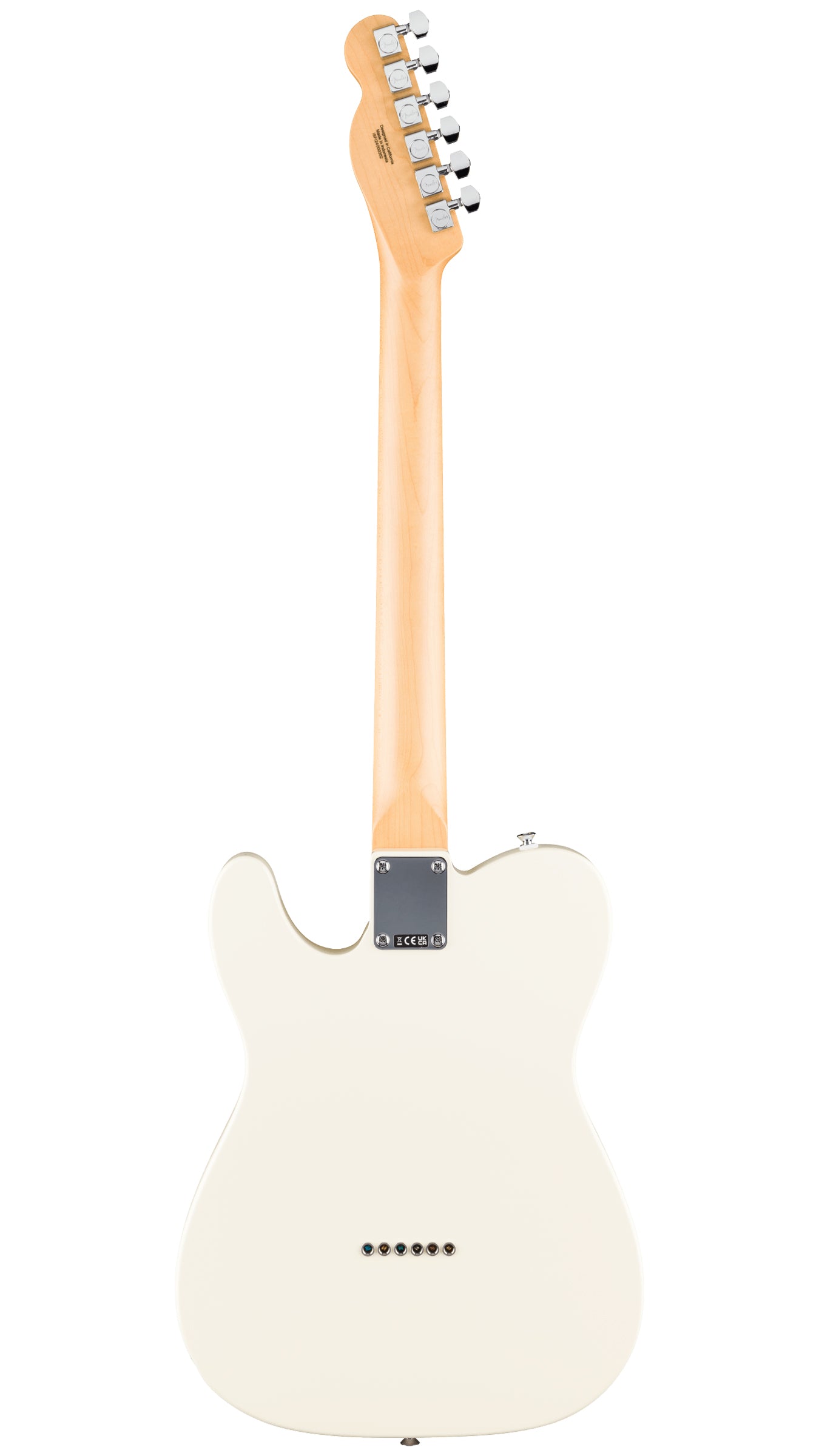 Fender Standard Telecaster (Laurel Fingerboard, White Pickguard, Olympic White)