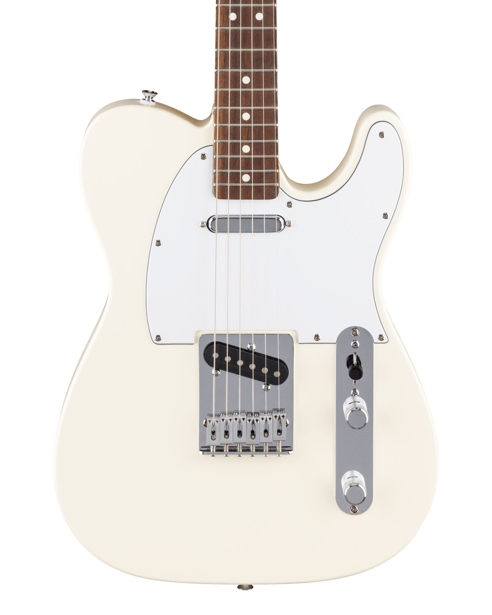 Fender Standard Telecaster (Laurel Fingerboard, White Pickguard, Olympic White)