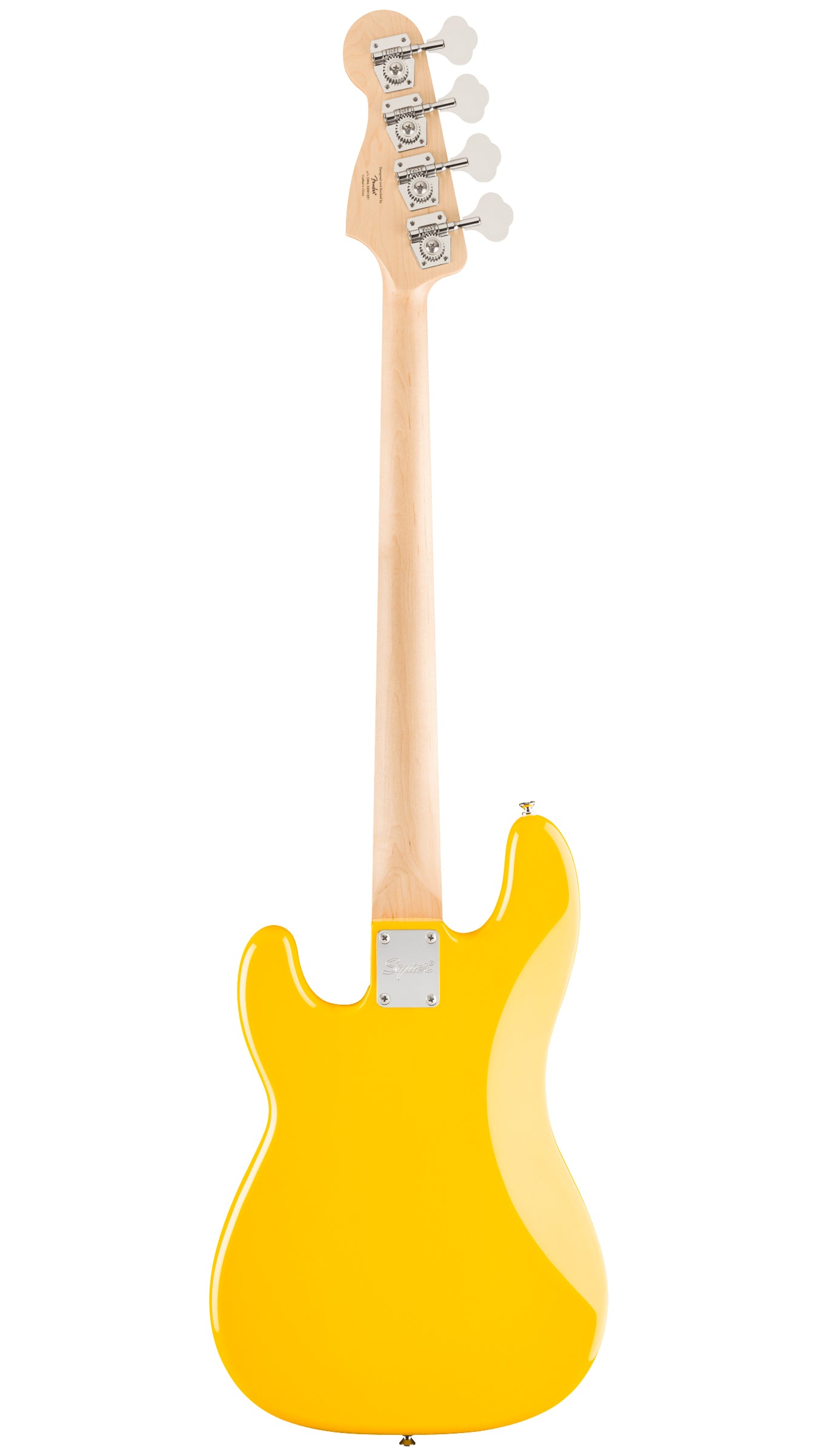 Squier FSR Squier Sonic Precision Bass (Maple Fingerboard, White Pickguard, Graffiti Yellow)