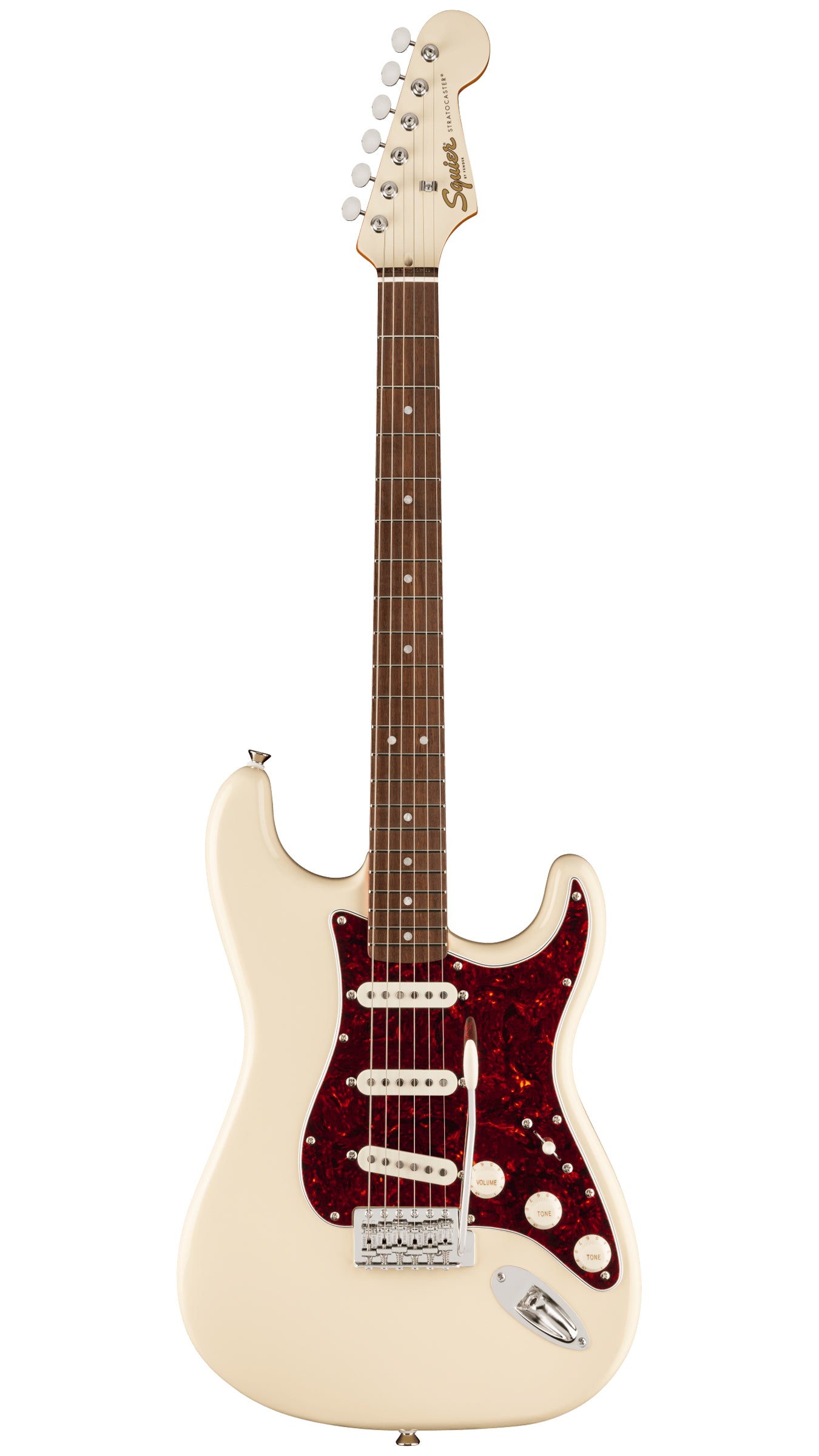 Squier FSR Classic Vibe 60s Stratocaster (Laurel Fingerboard, Tortoiseshell Pickguard, Olympic White)