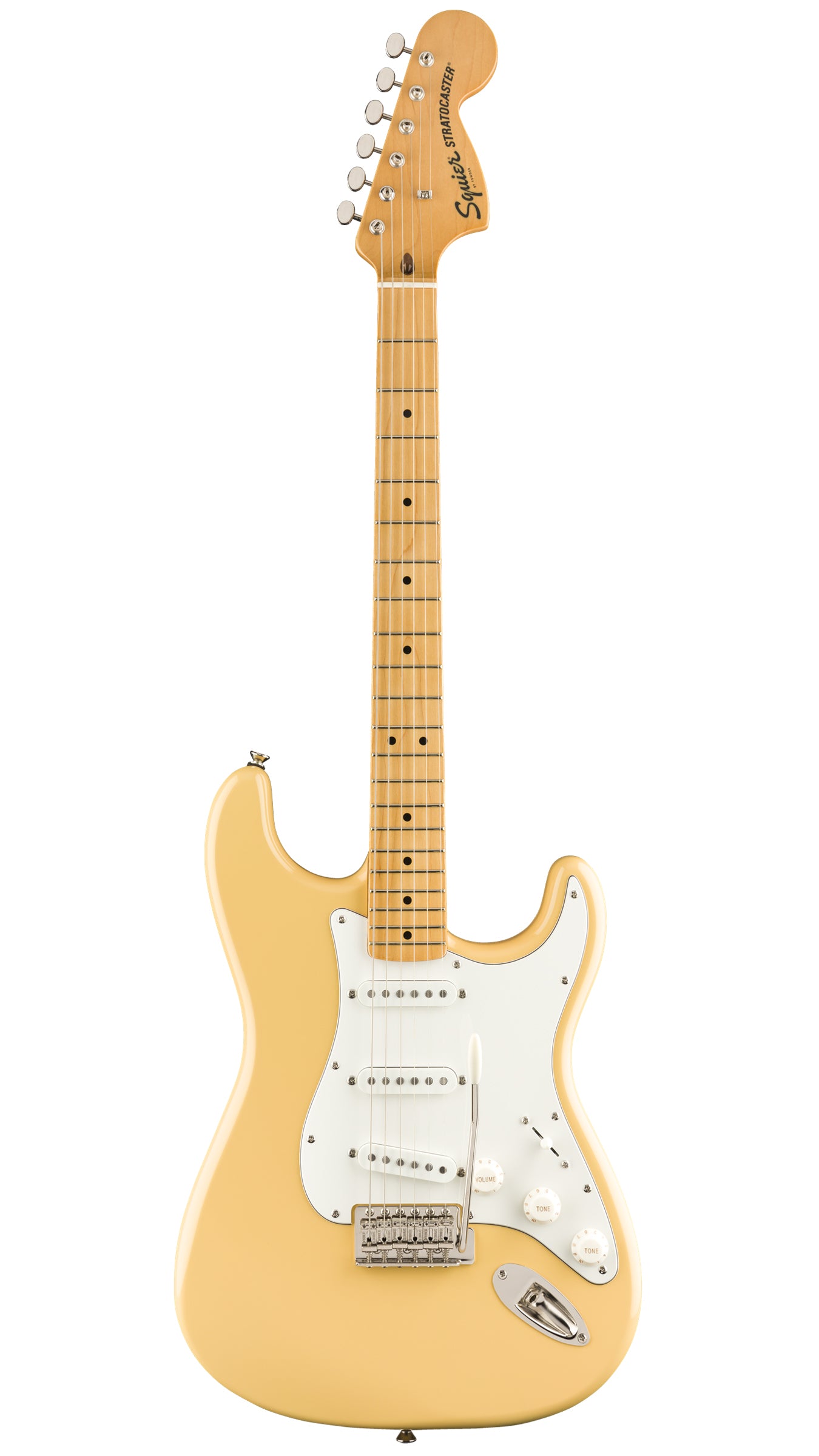 Squier Classic Vibe '70s Stratocaster (Maple Fingerboard, Vintage White)