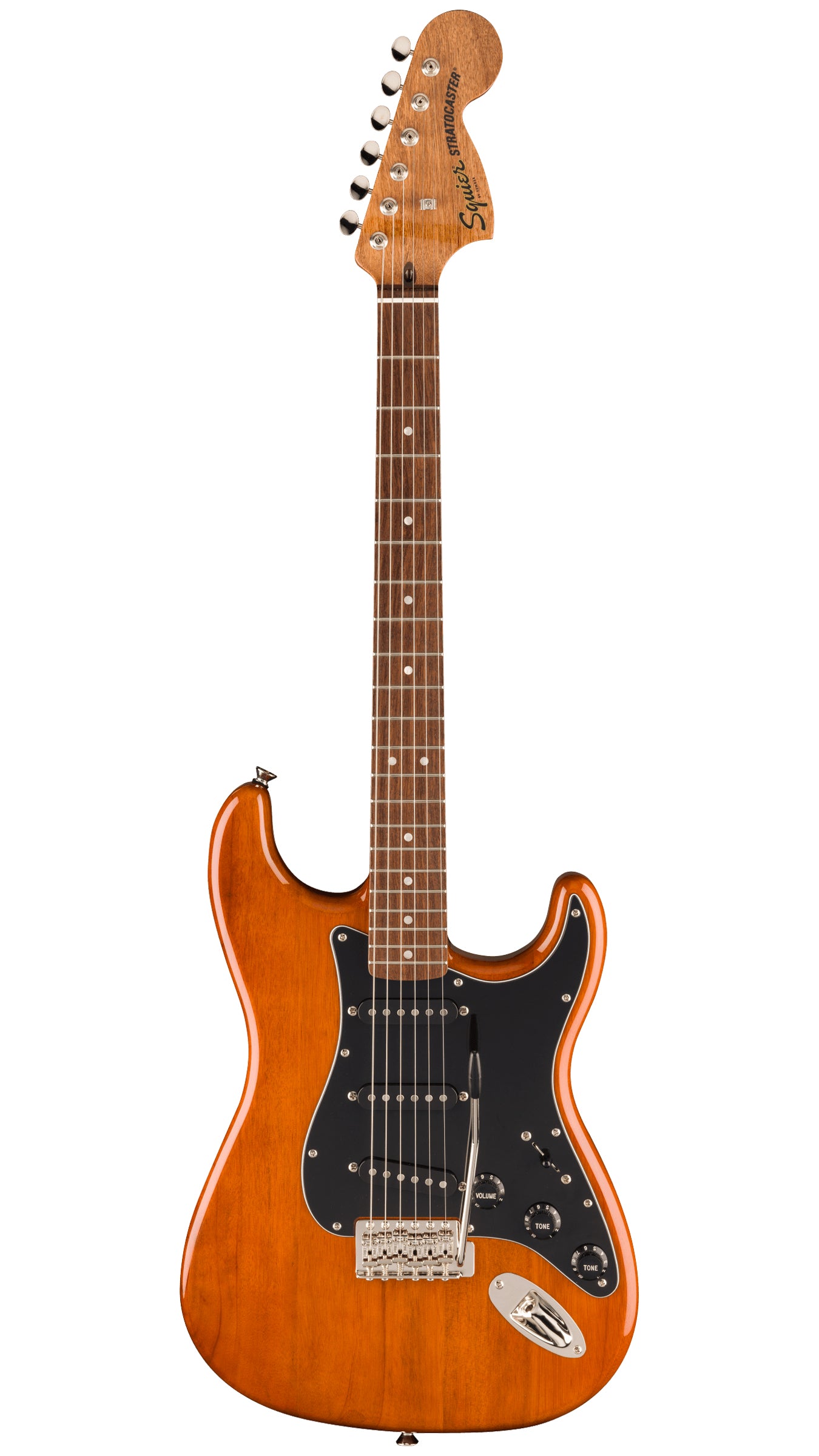 Squier FSR Classic Vibes 70s Stratocaster (Laurel FB, Black Pickguard, Mocha)