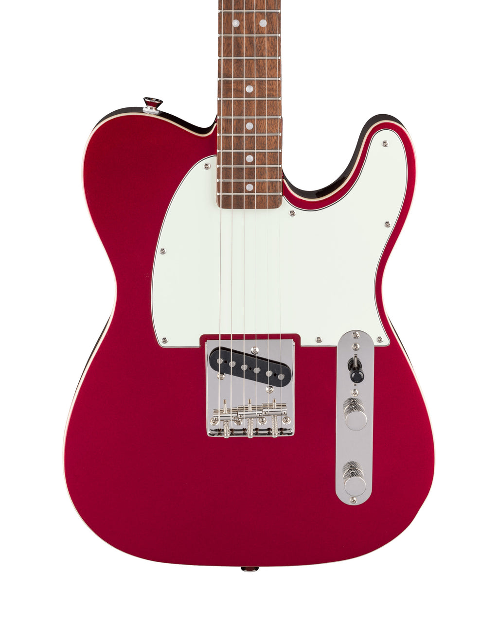 Squier Classic Vibe Custom Esquire (Laurel Fingerboard, Parchment Pickguard, Candy Apple Red)