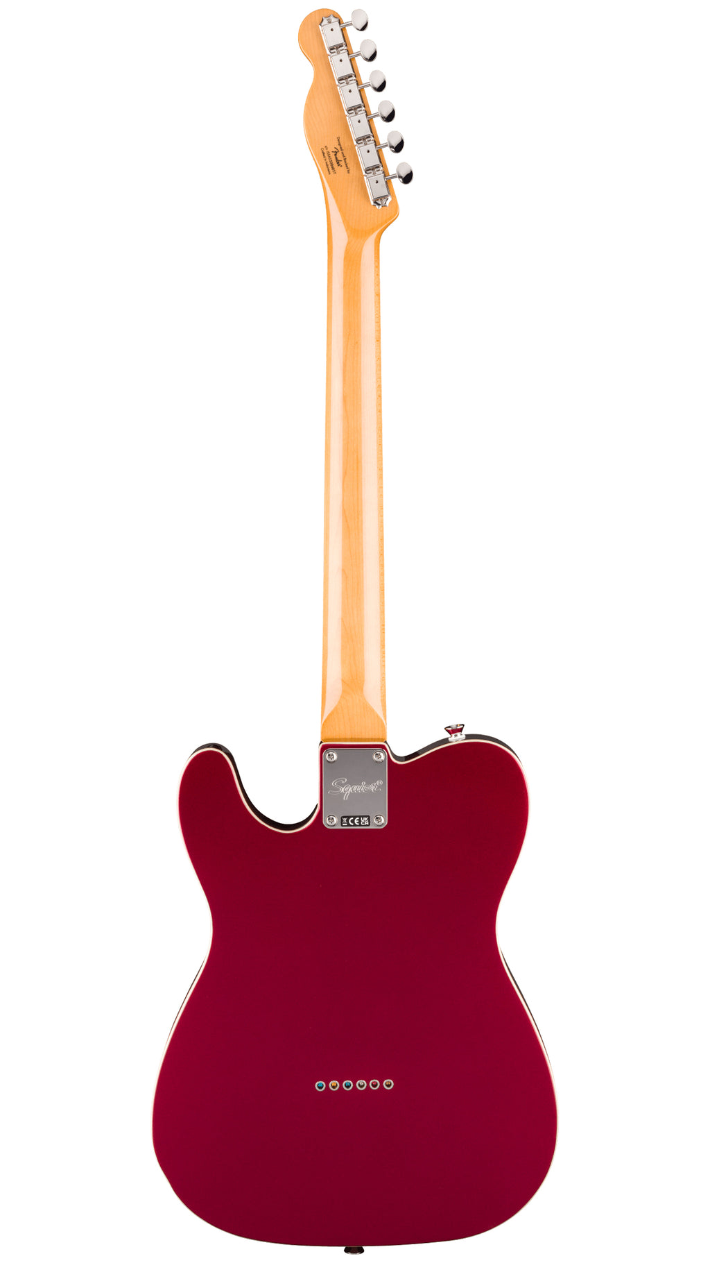 Squier Classic Vibe Custom Esquire (Laurel Fingerboard, Parchment Pickguard, Candy Apple Red)