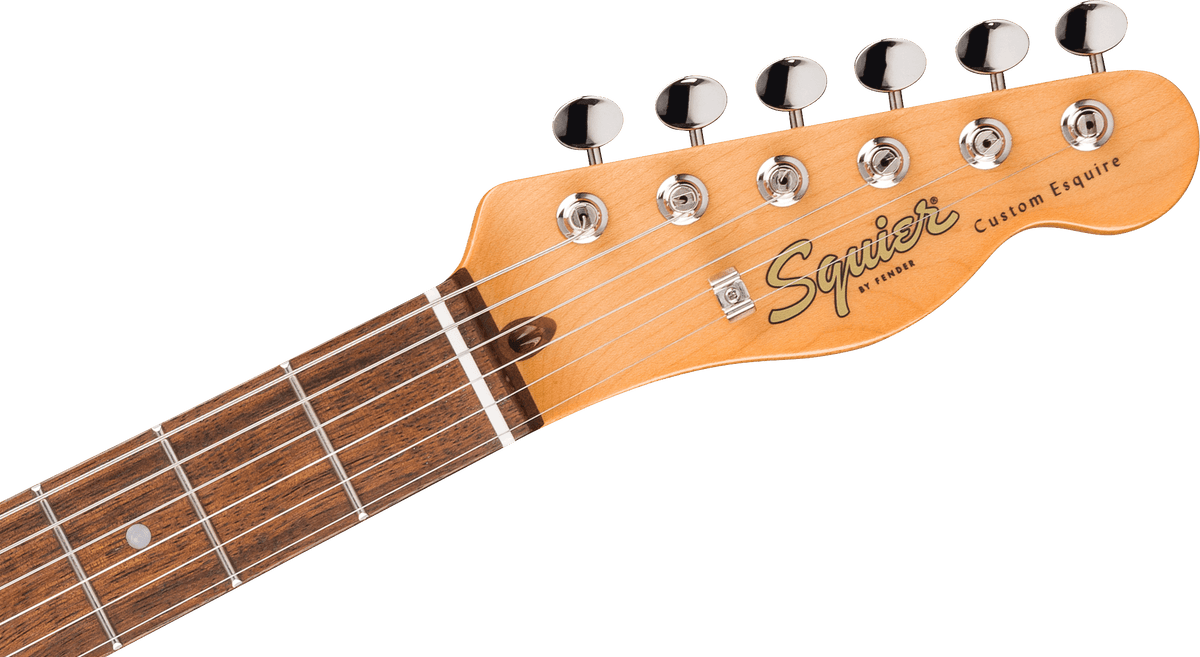 Squier Classic Vibe Custom Esquire (Laurel Fingerboard, Parchment Pickguard, Candy Apple Red)