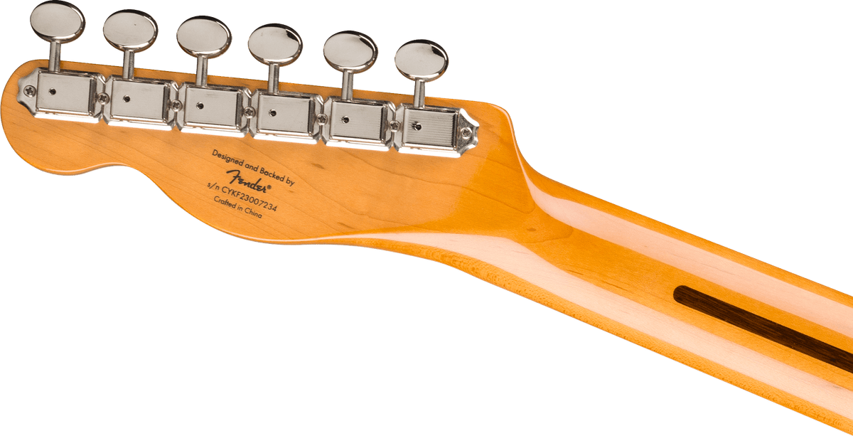 Squier Classic Vibe Custom Telecaster SH with Bigsby (Parchment Pickguard, Aztec Gold)