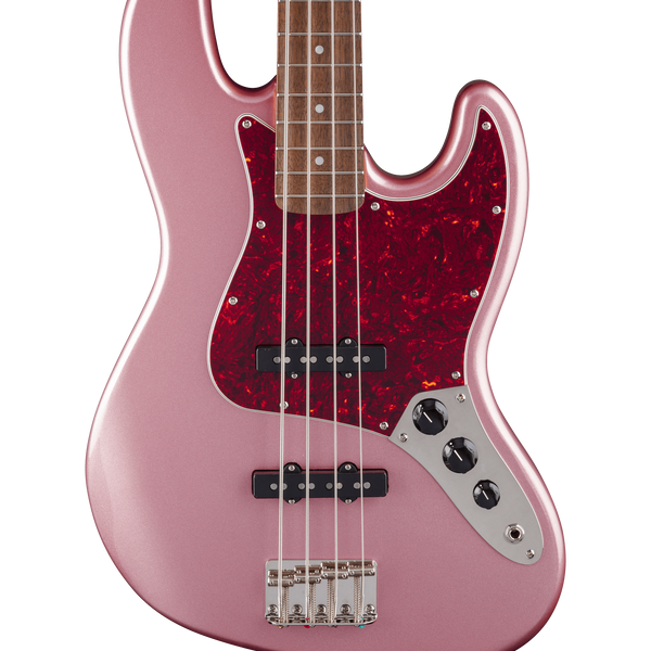 ち*様 Squier Jazz Bass ピンク Squier Classic Vibe 60s Jazz Bass (Laurel Fingerboard, Tortoishell Pic