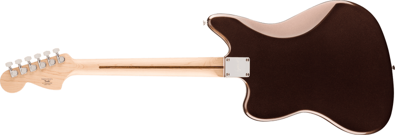 Squier Affinity Series Jaguar (Maple Fingerboard, White Pickguard, Mystic Metallic Brown)