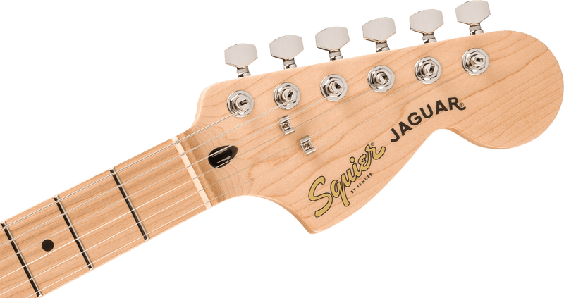 Squier Affinity Series Jaguar (Maple Fingerboard, White Pickguard, Mystic Metallic Brown)