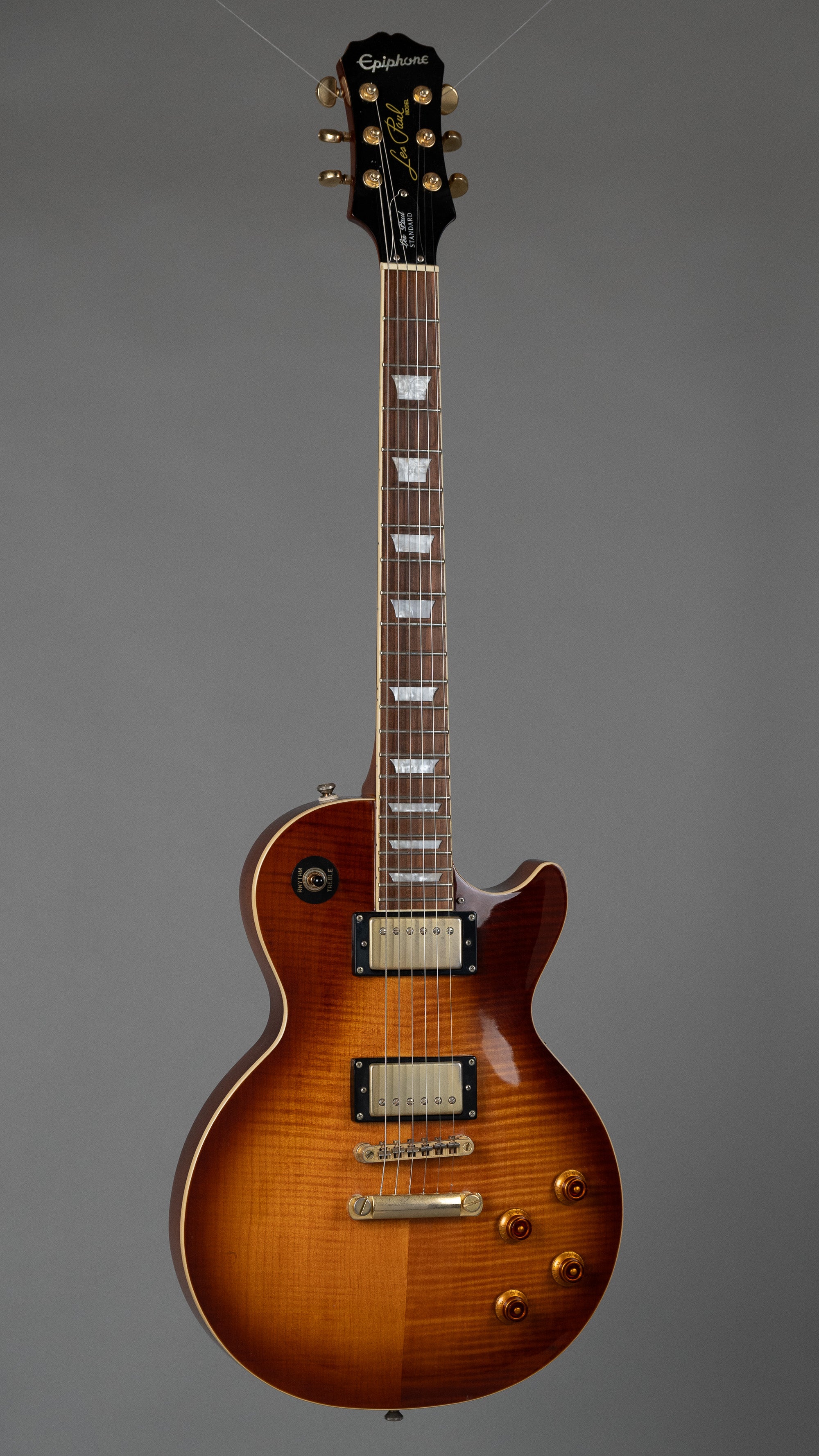 2011 Epiphone Les Paul Standard Plus Top (China, Honeyburst)