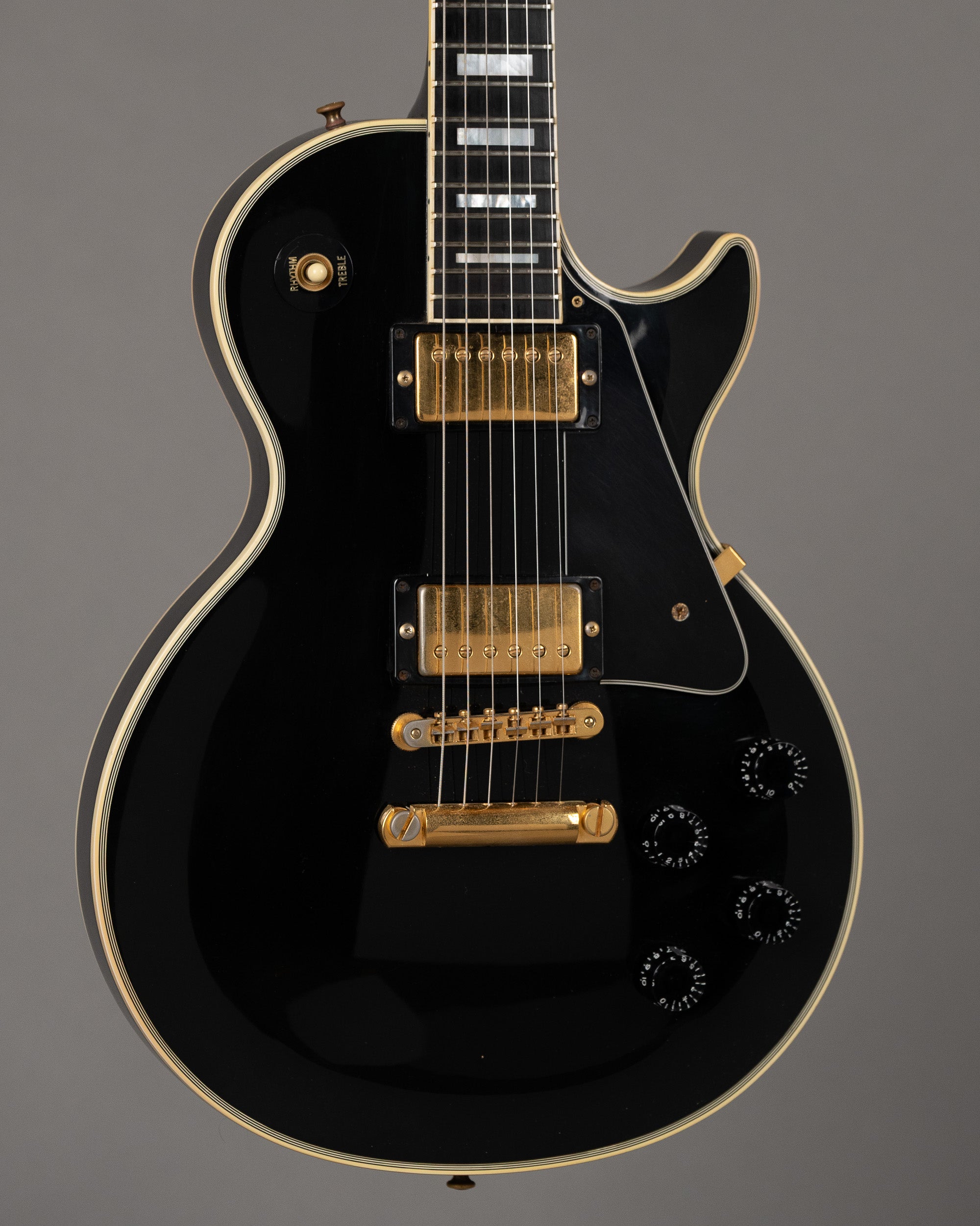 1990 Gibson Les Paul Custom (USA, Ebony, OHSC)
