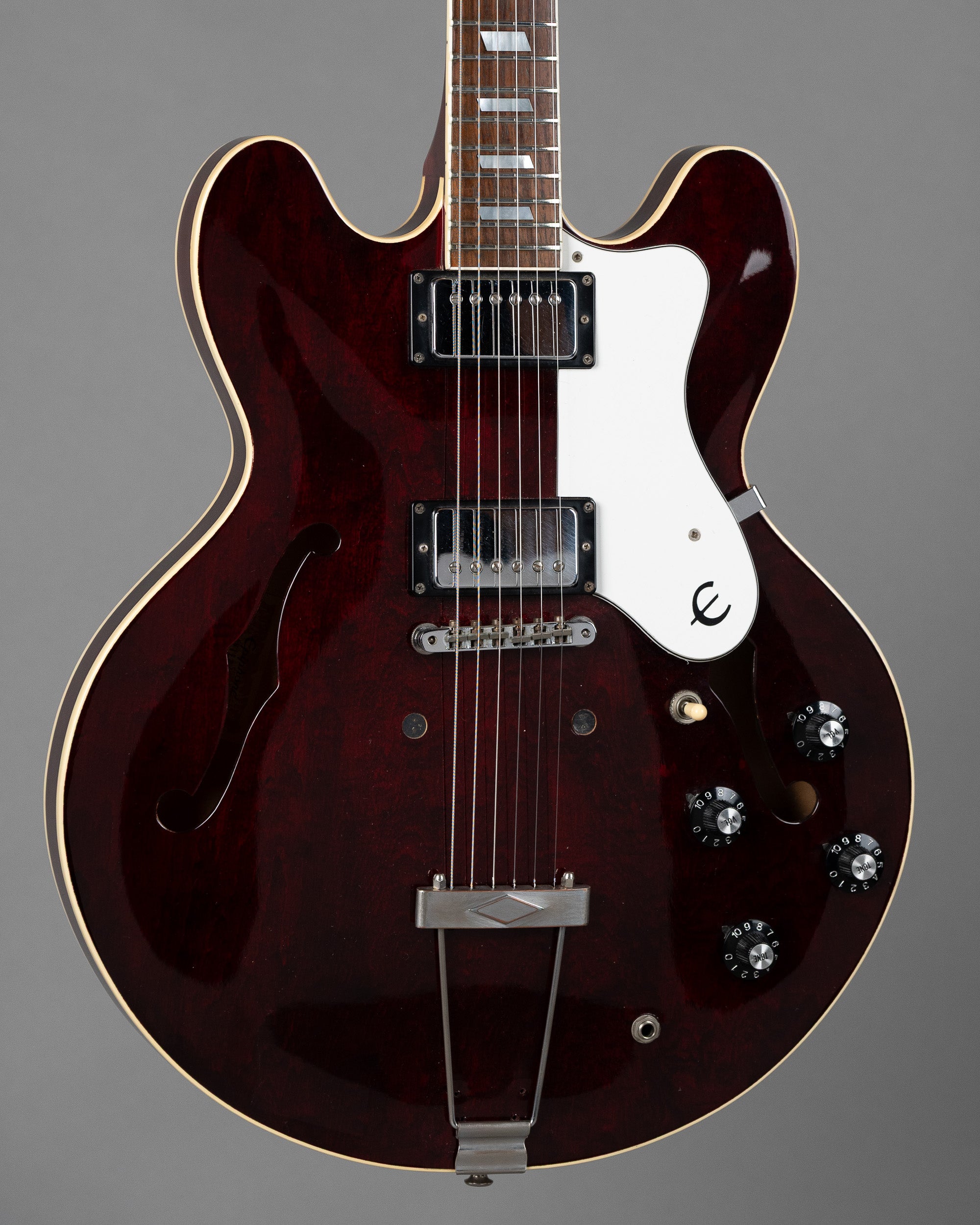 1984 Epiphone Riviera (Japan, Burgundy, OHSC)
