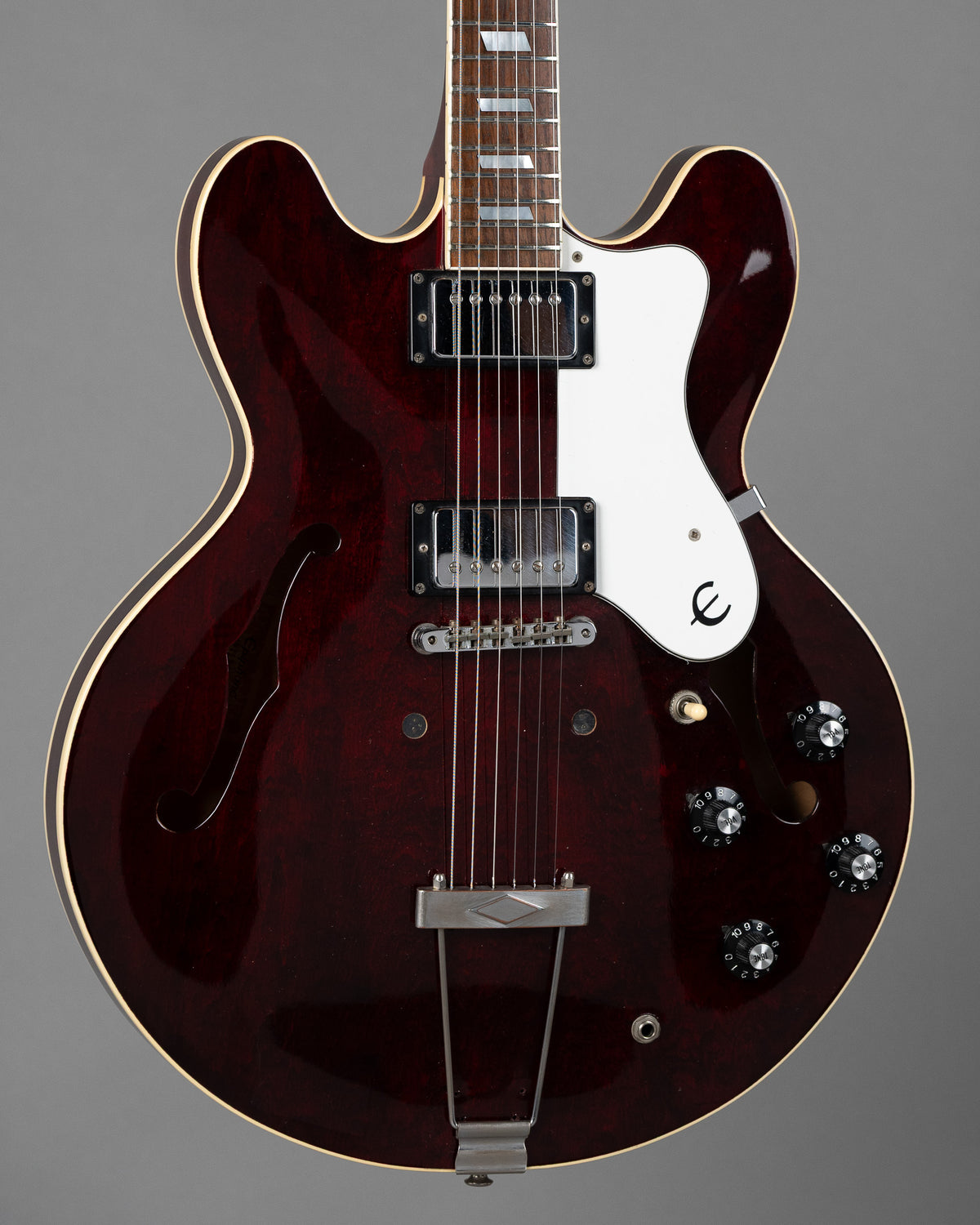 1984 Epiphone Riviera (Japan, Burgundy, OHSC)