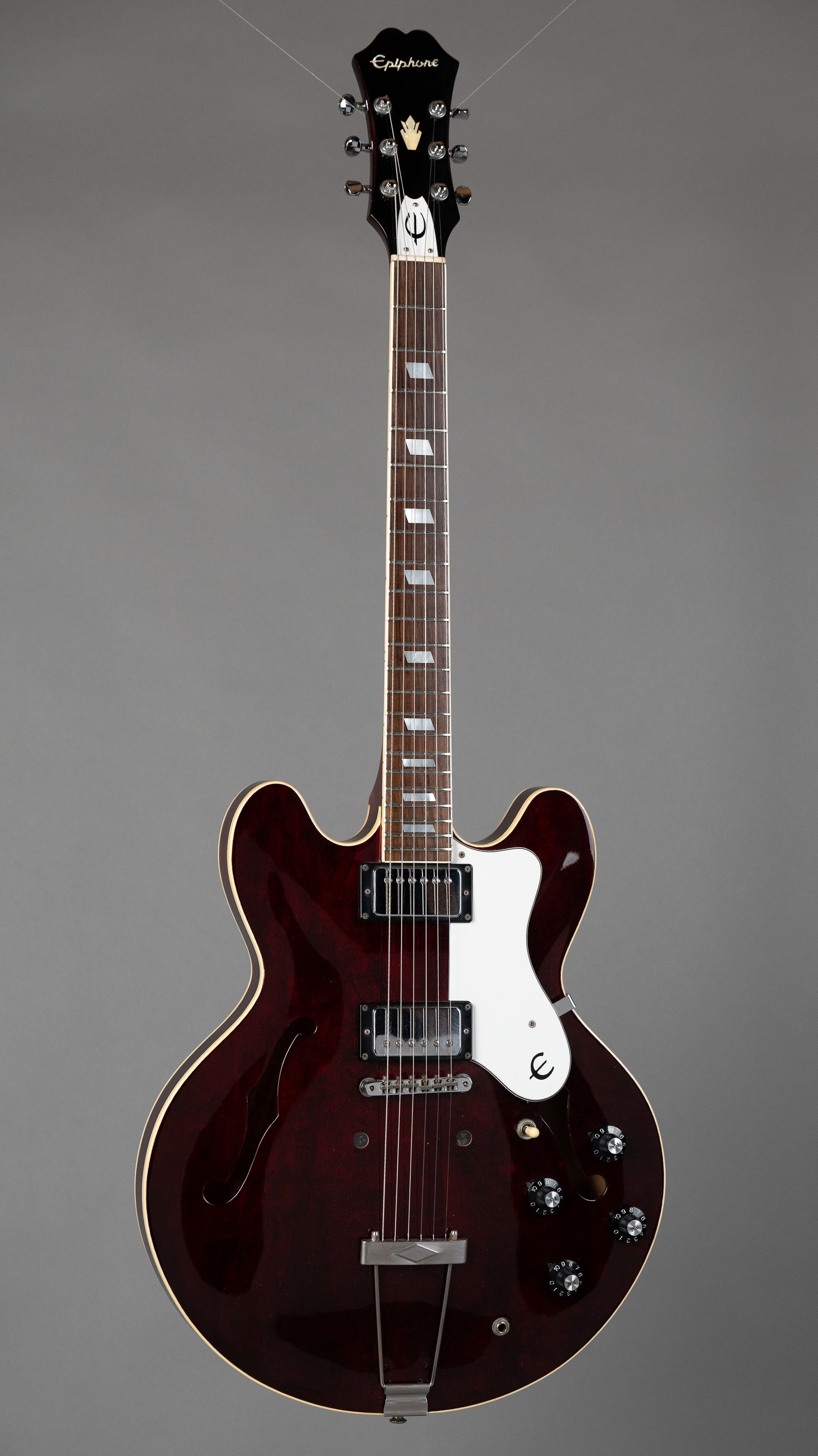1984 Epiphone Riviera (Japan, Burgundy, OHSC)