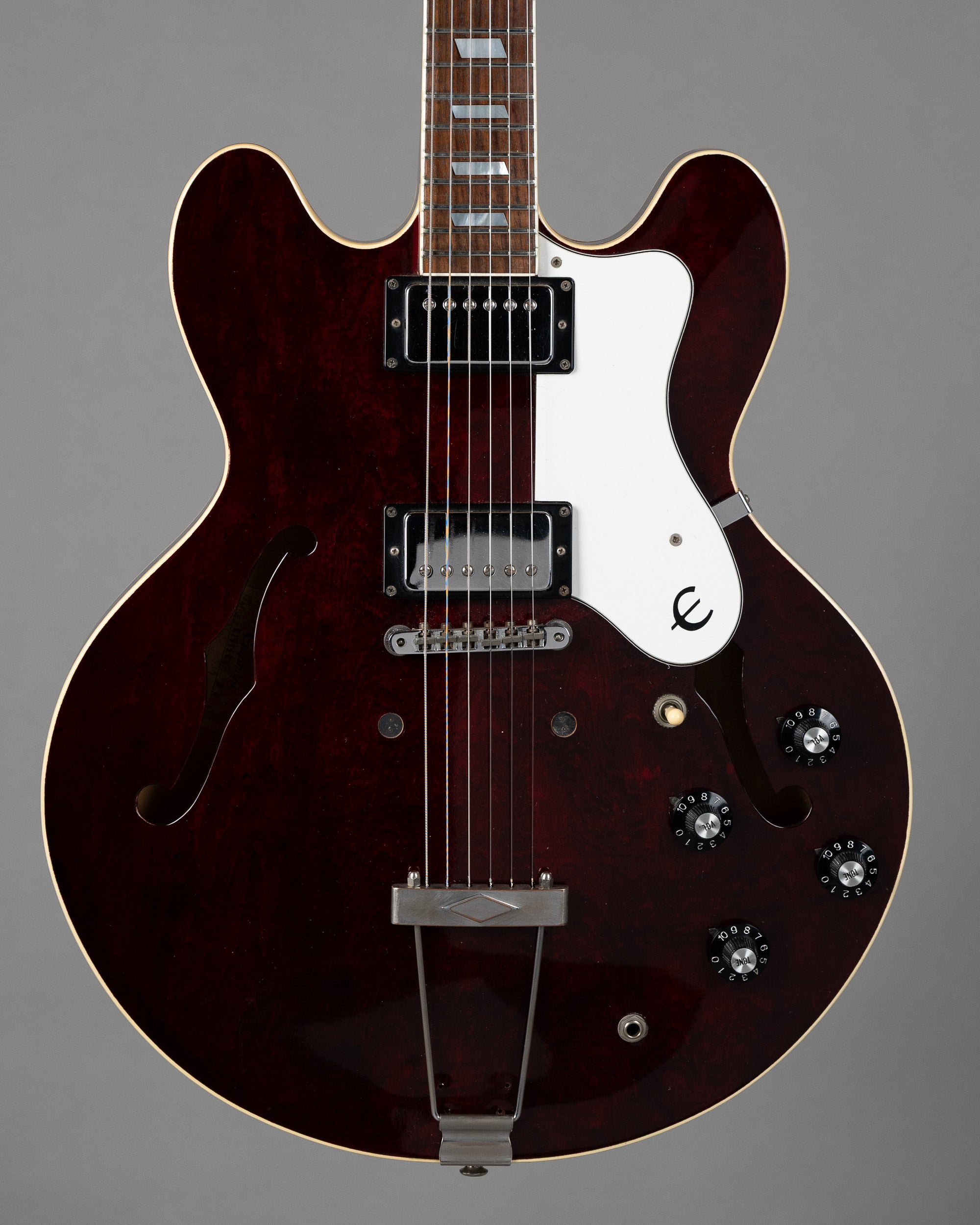 1984 Epiphone Riviera (Japan, Burgundy, OHSC)