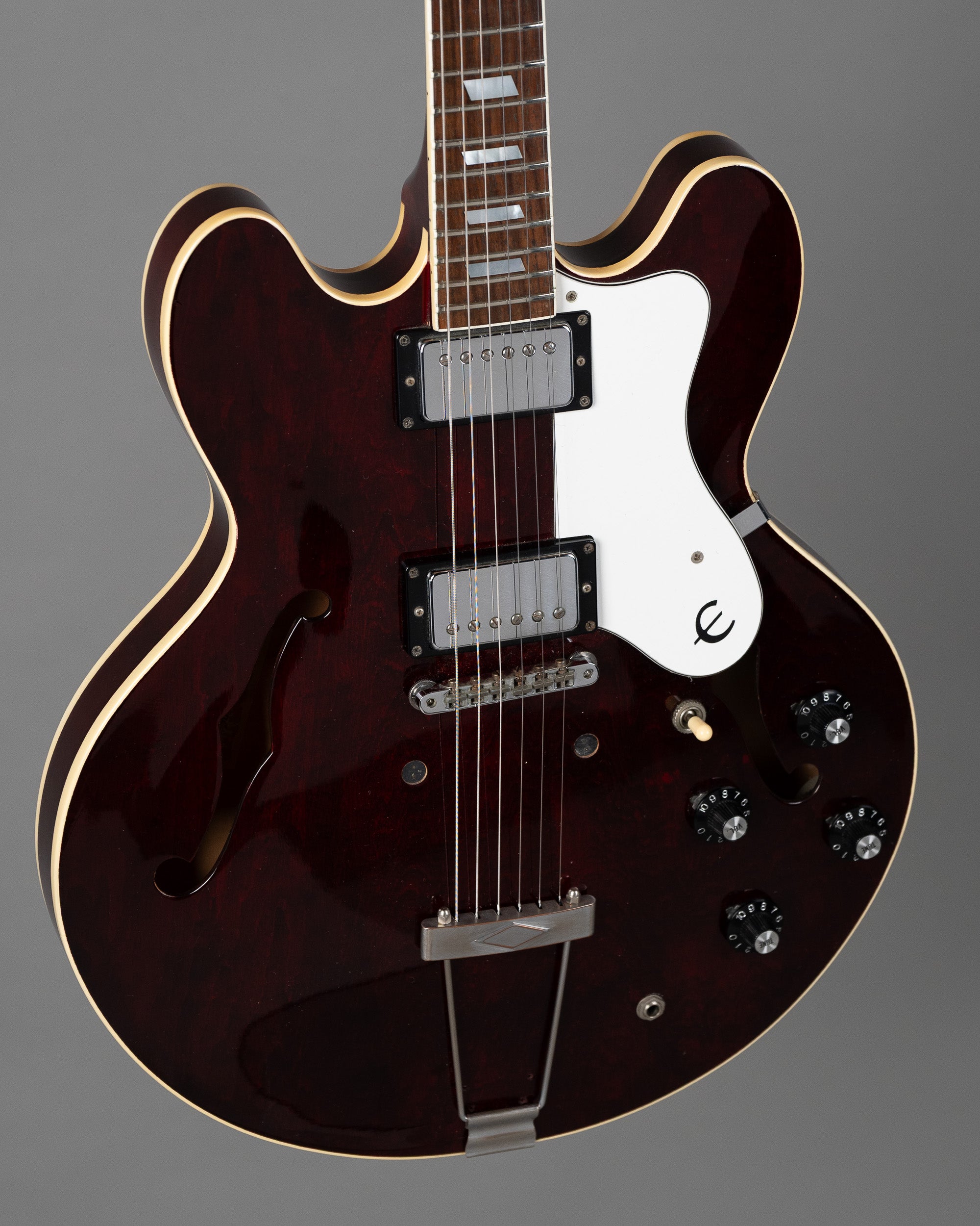 1984 Epiphone Riviera (Japan, Burgundy, OHSC)
