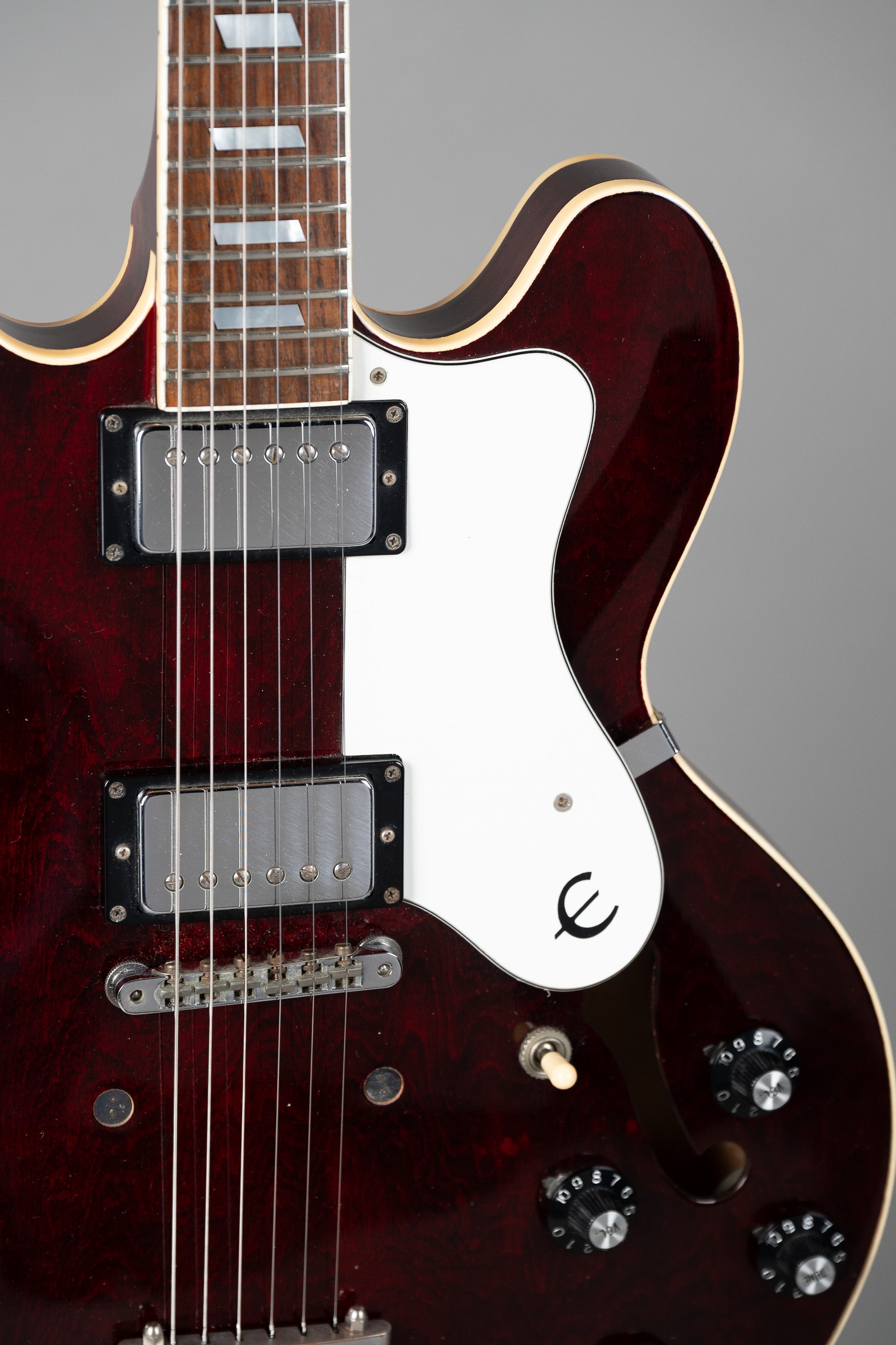 1984 Epiphone Riviera (Japan, Burgundy, OHSC)