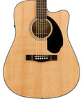 Fender CD-60SCE  Dreadnought Acoustic Guitar (Natural, Walnut)