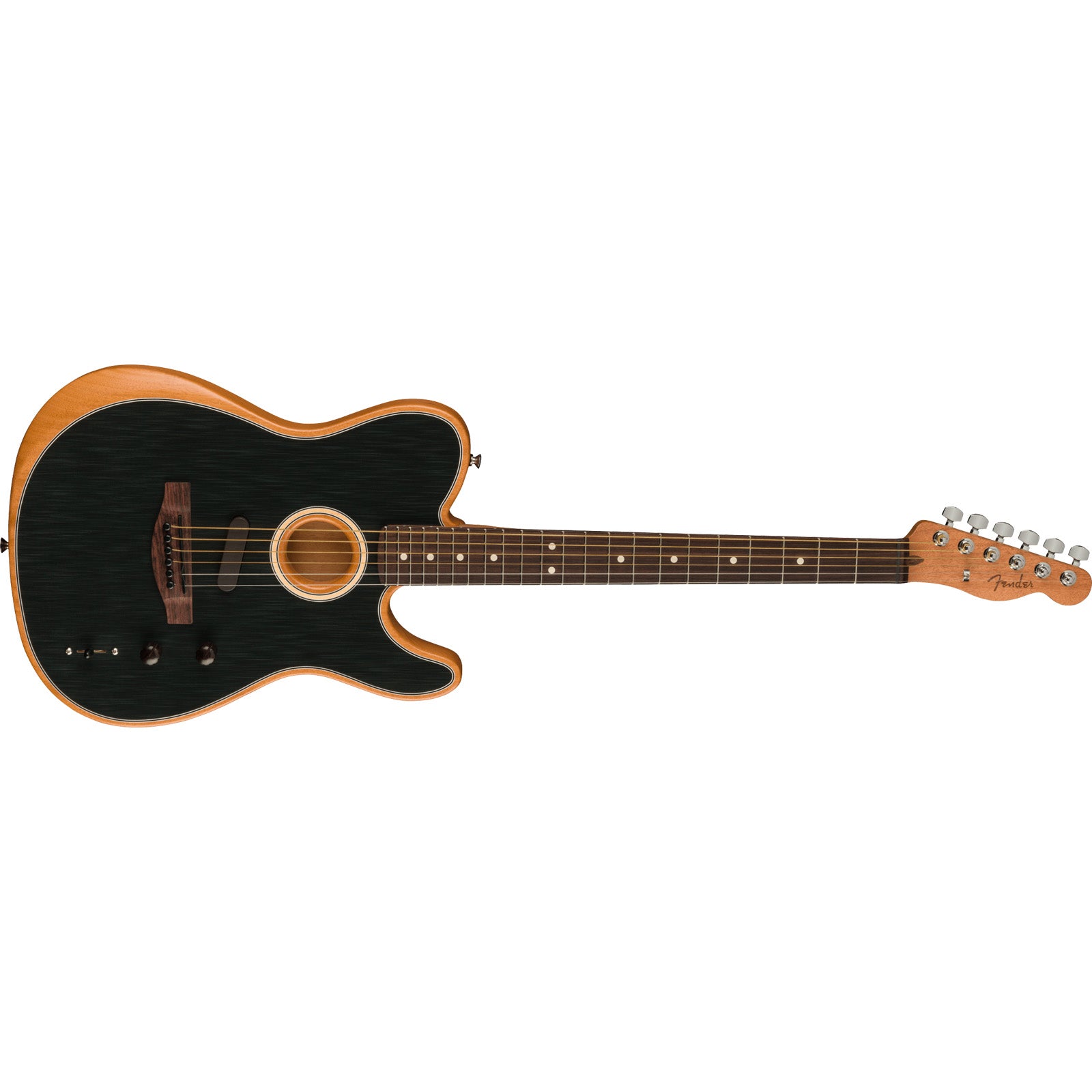 Fender Acoustasonic Player Telecaster (Rosewood Fingerboard, Brushed Black)