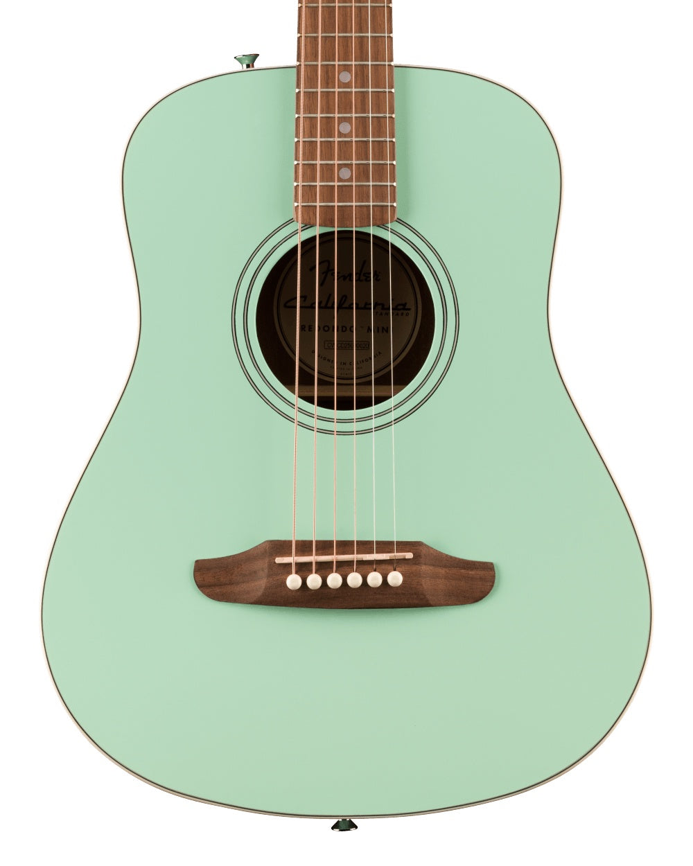 Fender California Standard Redondo Mini (Spruce Top, Surf Green, Bag)