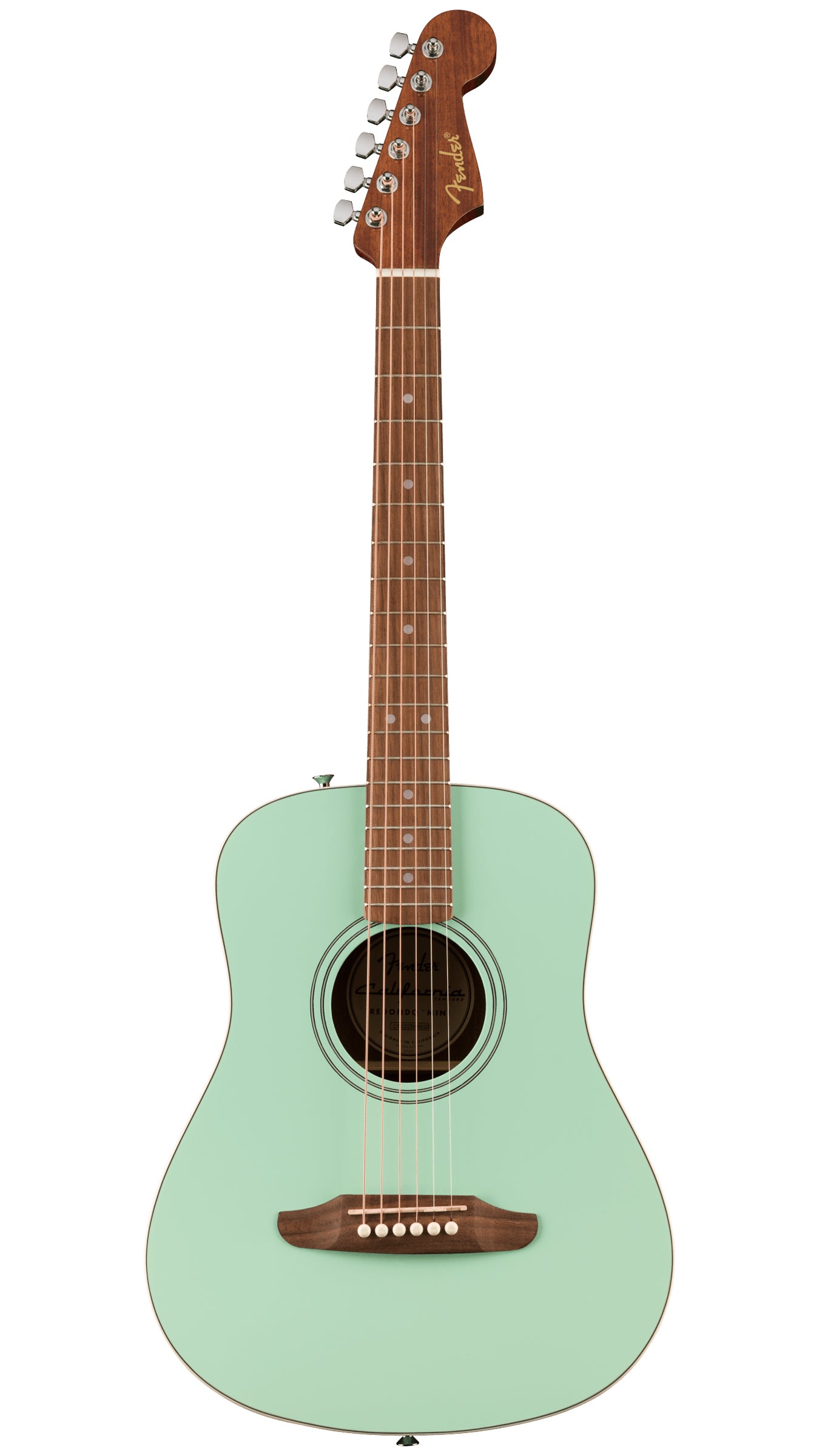 Fender California Standard Redondo Mini (Spruce Top, Surf Green, Bag)