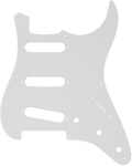 Fender Stratocaster Pickguard (S/S/S, 8-Hole Mount, White, 1-Ply)