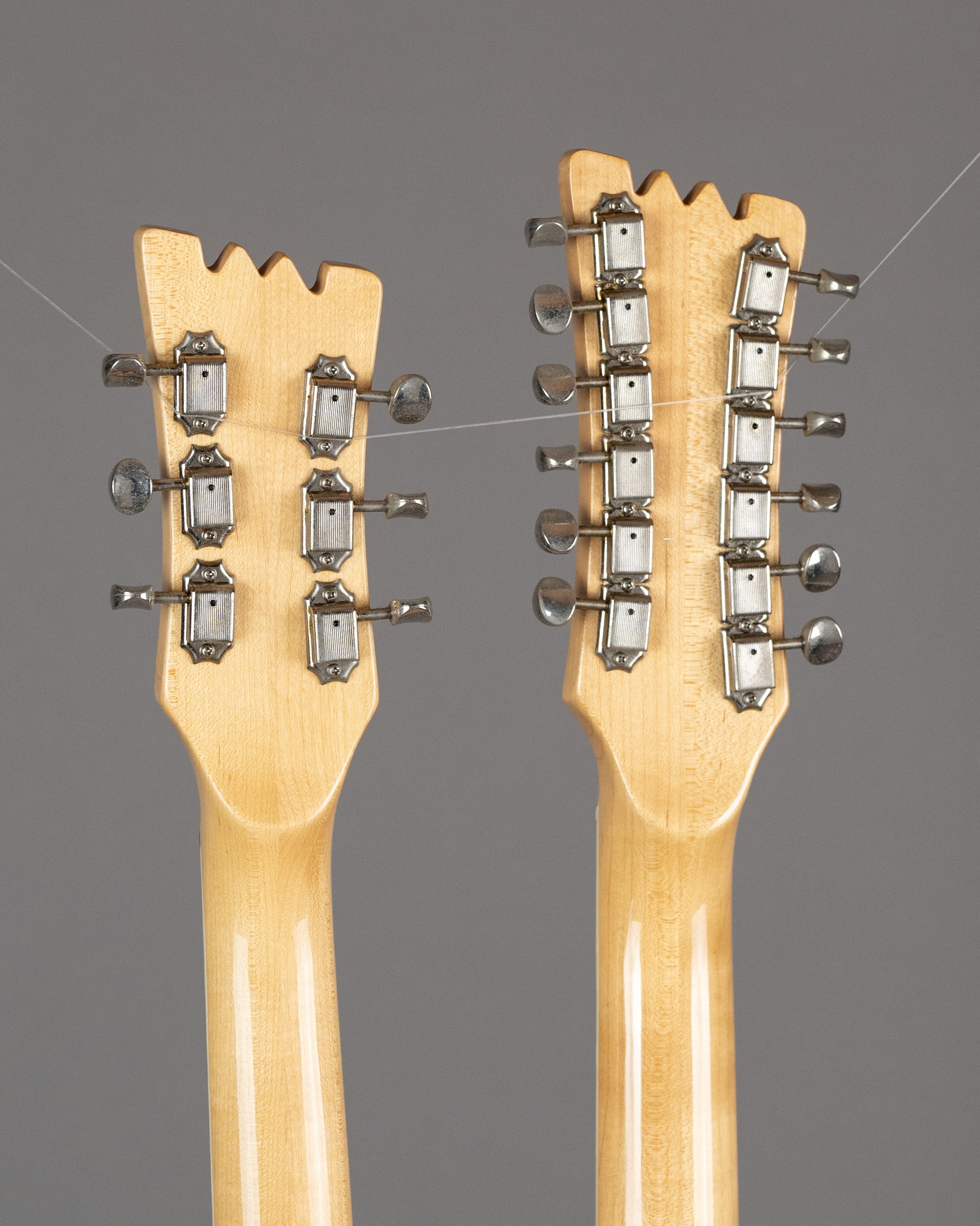 1990s Mosrite 12/6 Double Neck (Japan, Red, OHSC)