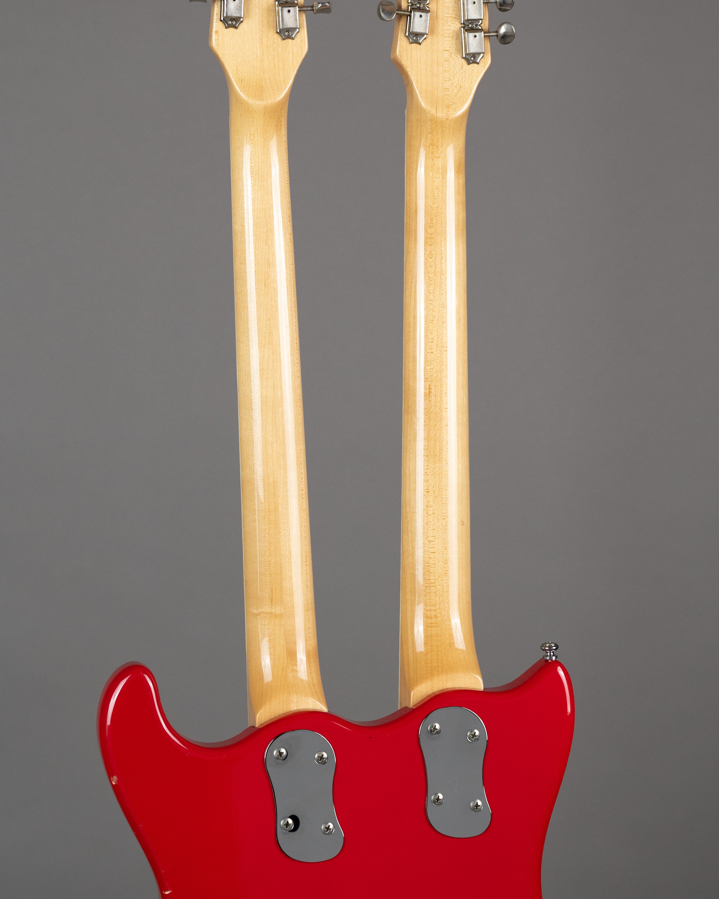 1990s Mosrite 12/6 Double Neck (Japan, Red, OHSC)