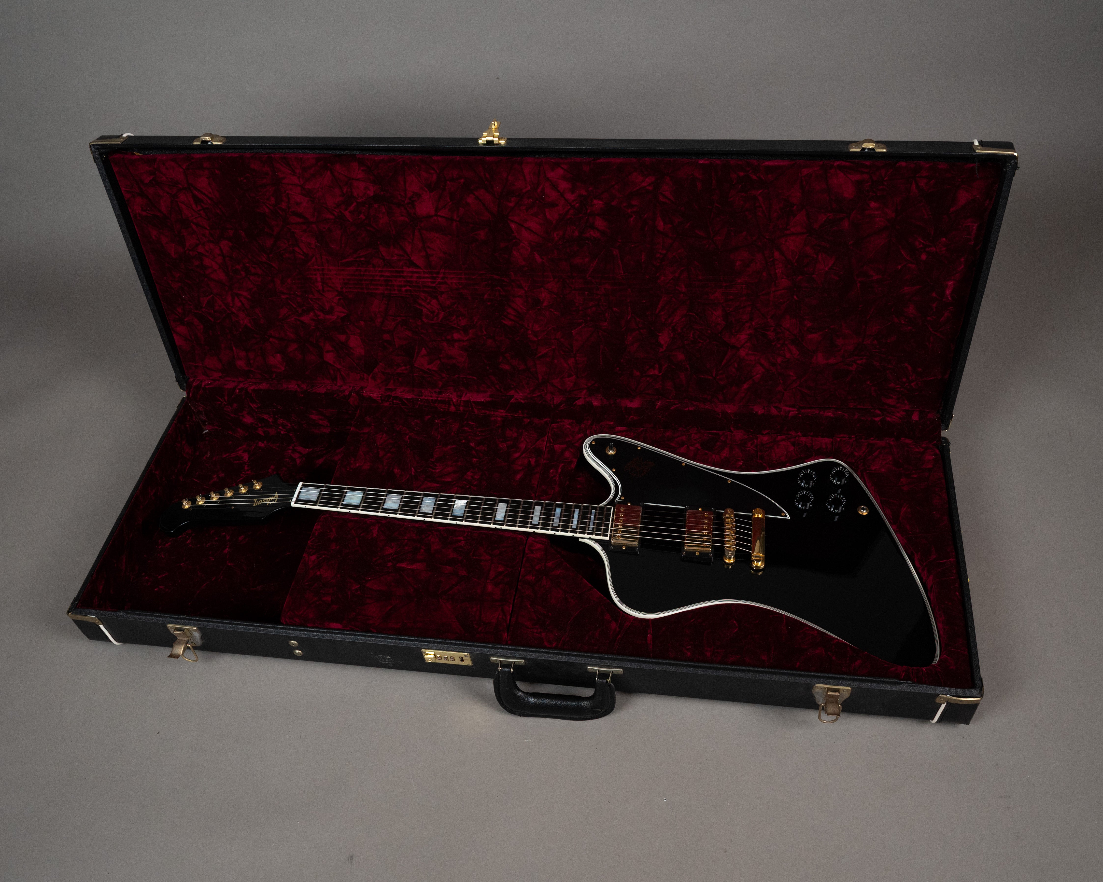 2017 Gibson Custom Shop Firebird Custom (USA, Ebony, Ex Nikki Sixx of