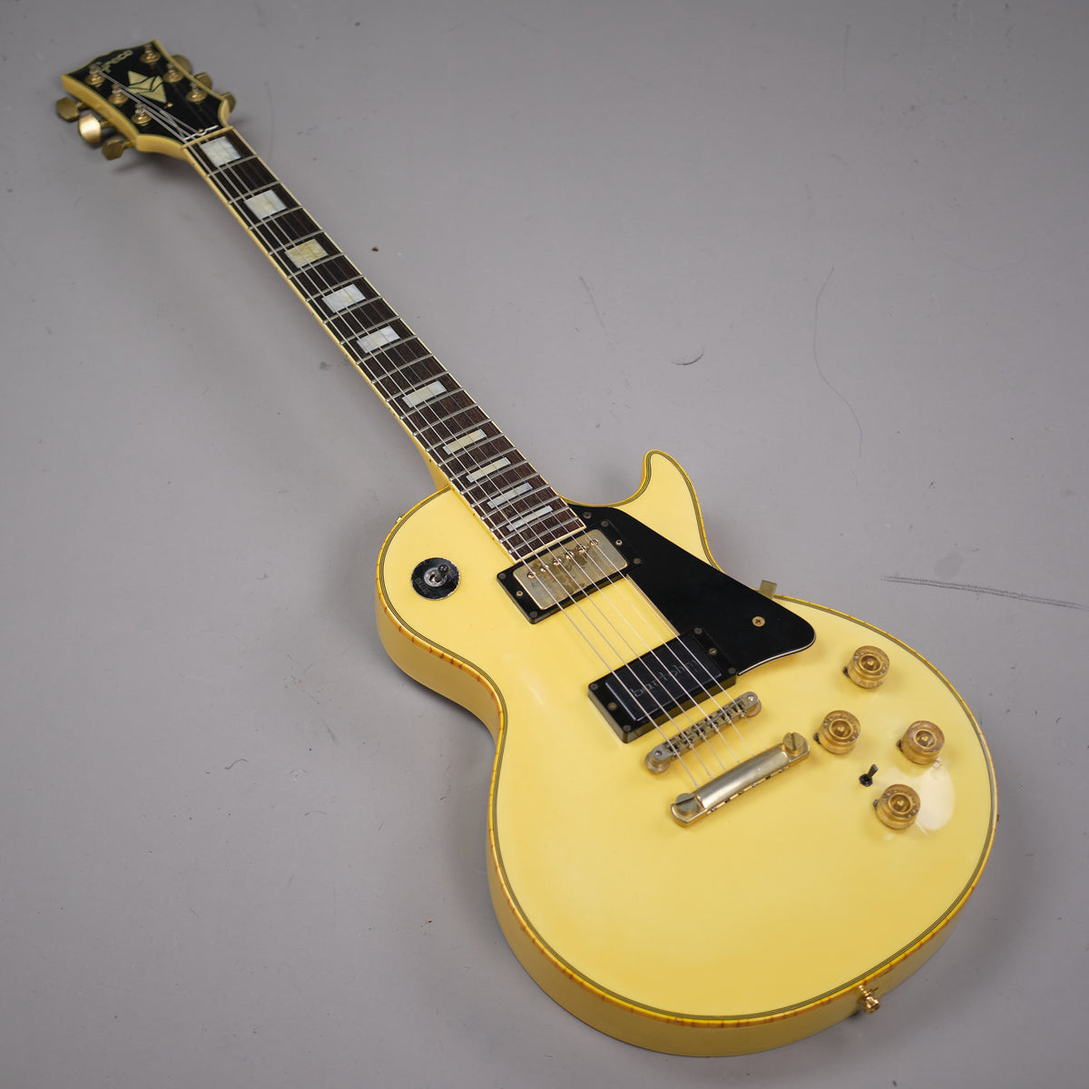 1985 Greco EG-550 Les Paul Custom (Japan, White)