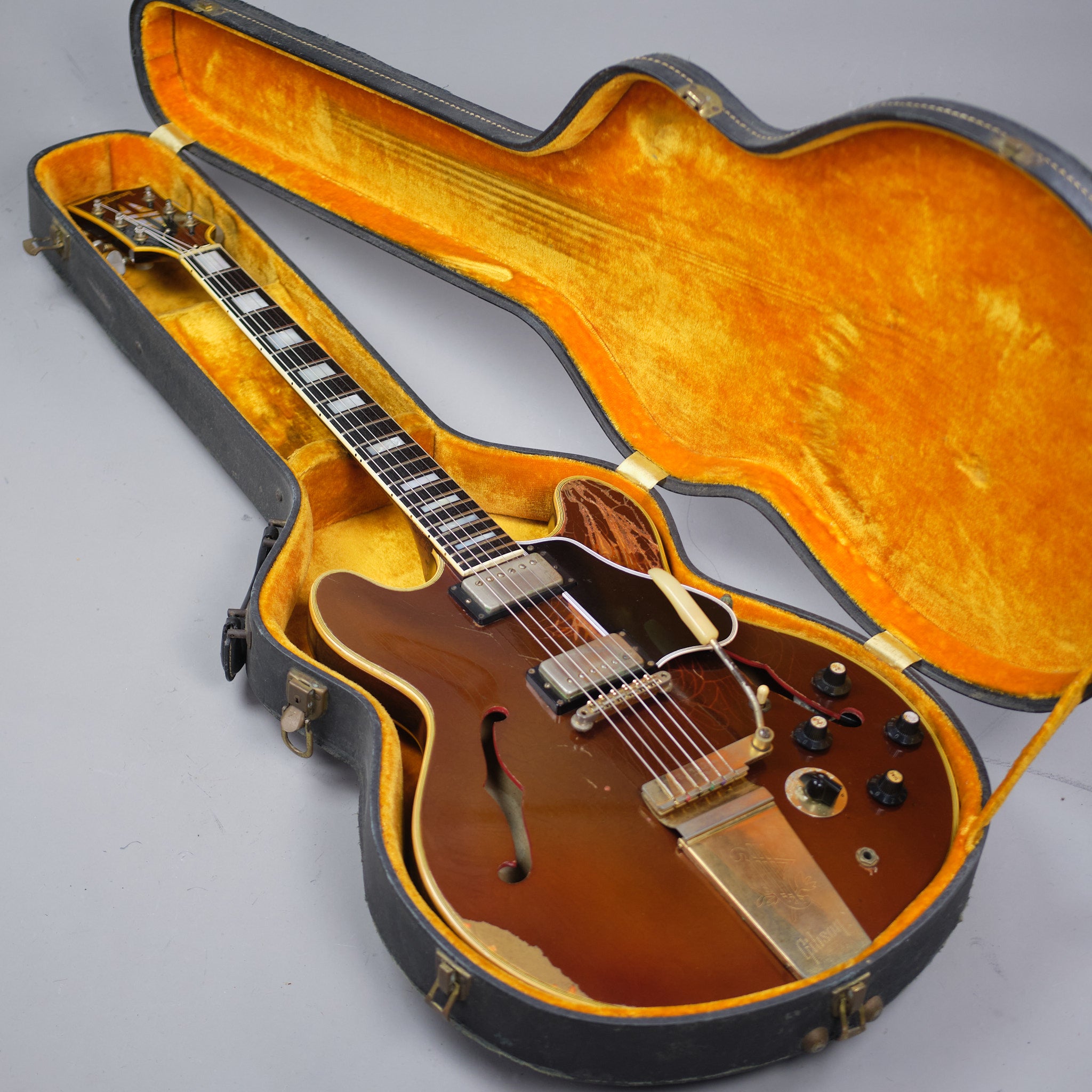 1967 Gibson ES-355TDSV (USA, Sparkling Burgundy Metallic, OHSC)