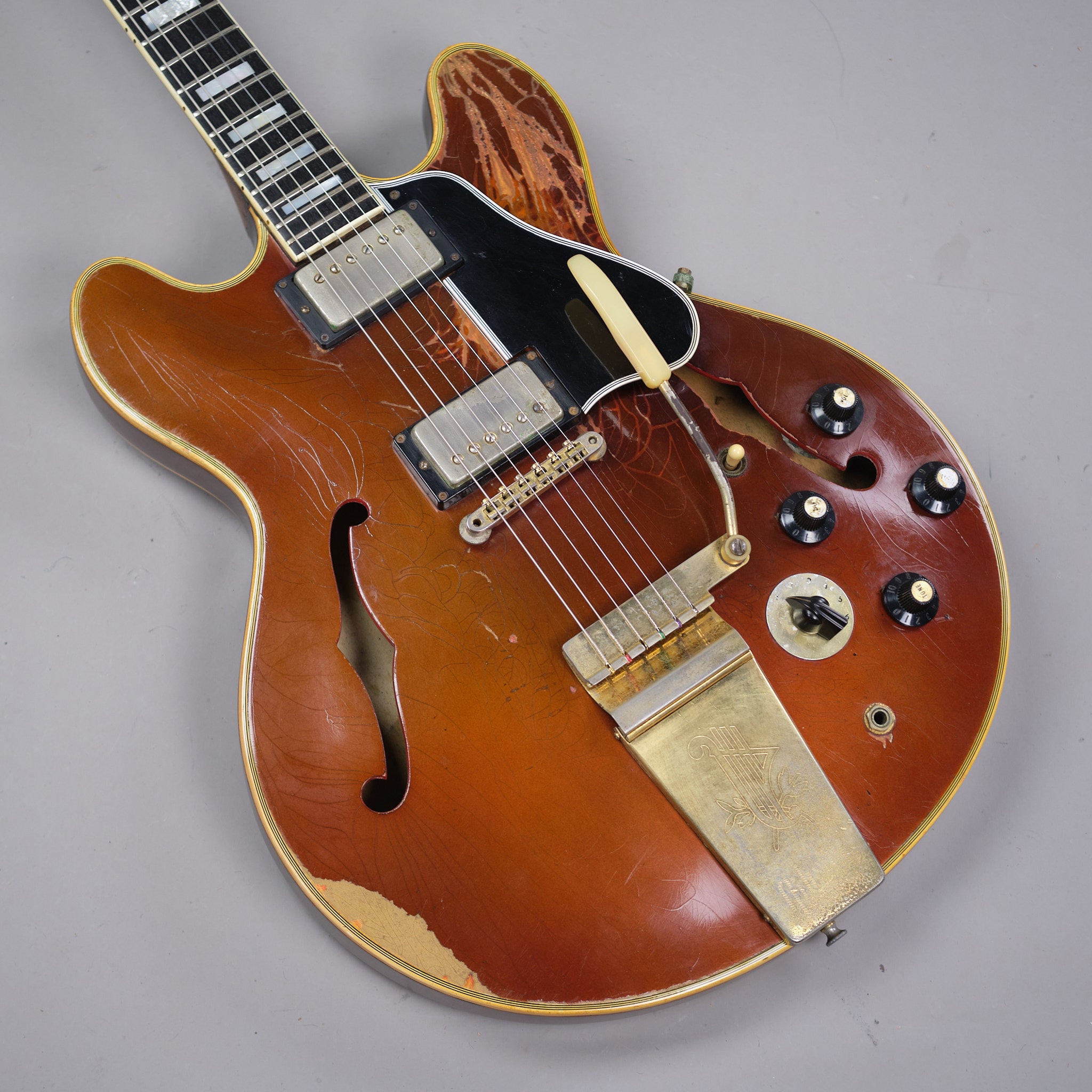 1967 Gibson ES-355TDSV (USA, Sparkling Burgundy Metallic, OHSC)