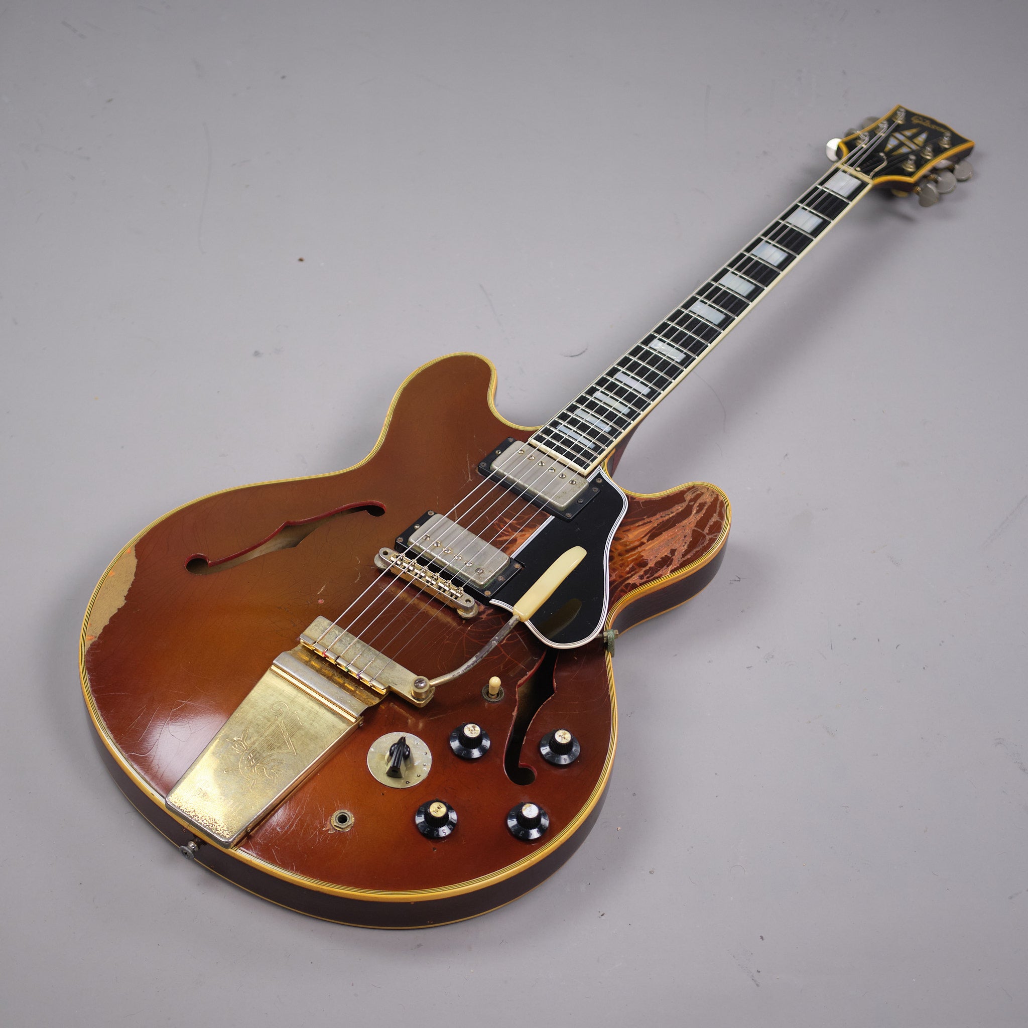 1967 Gibson ES-355TDSV (USA, Sparkling Burgundy Metallic, OHSC)