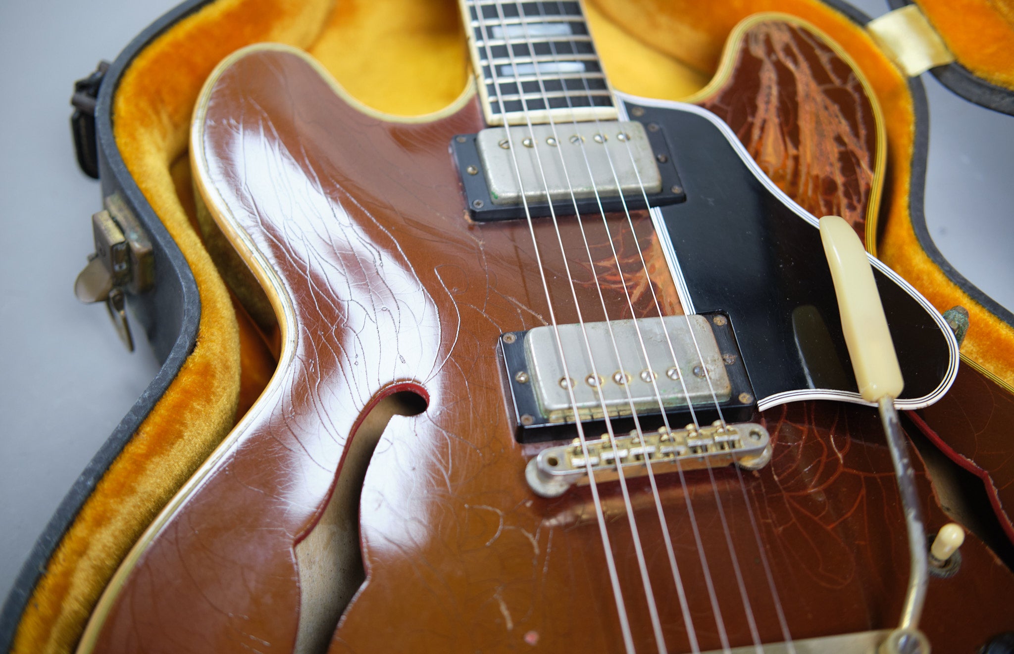 1967 Gibson ES-355TDSV (USA, Sparkling Burgundy Metallic, OHSC)