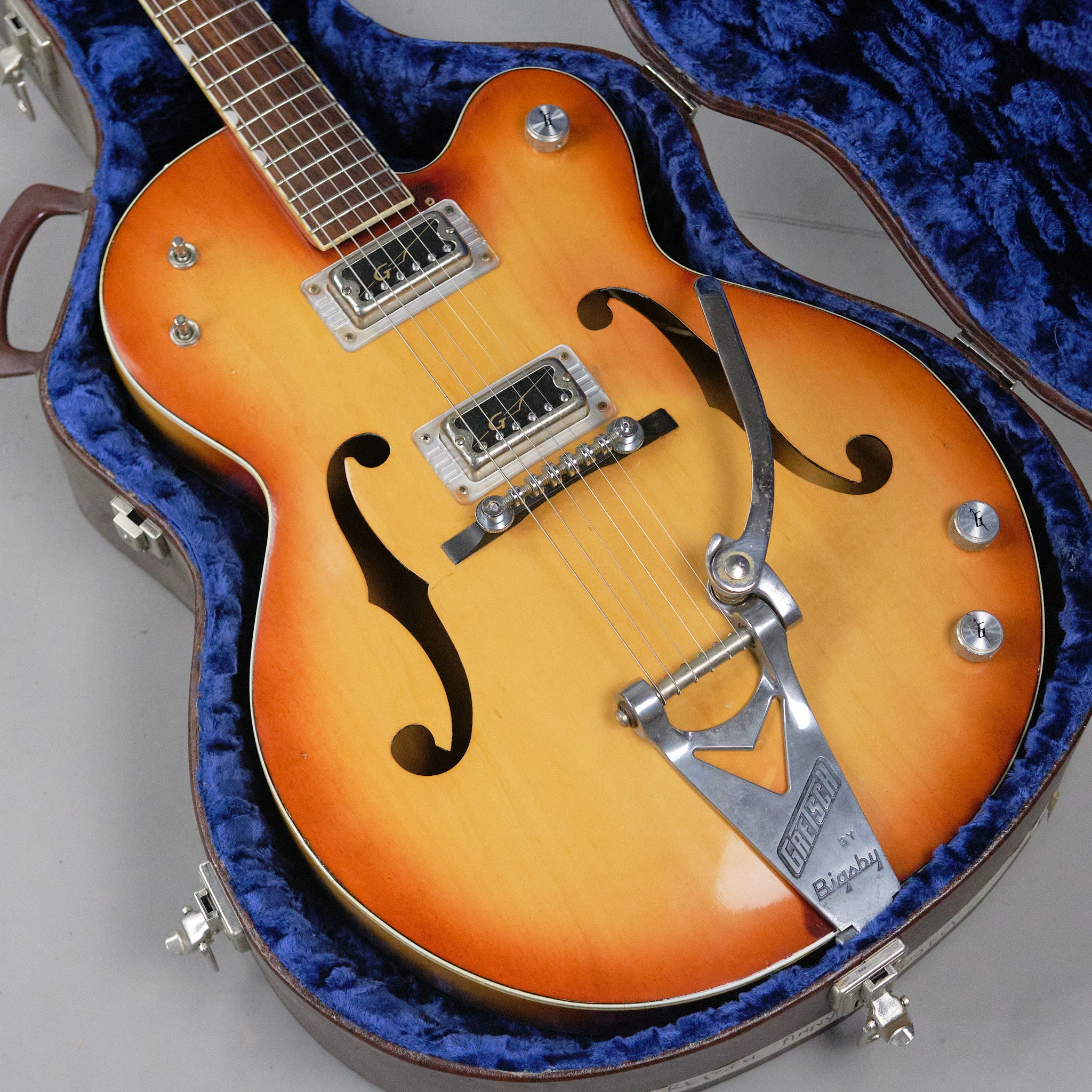 1969 Gretsch Double Anniversary 6117 (USA, Sunburst, HSC)