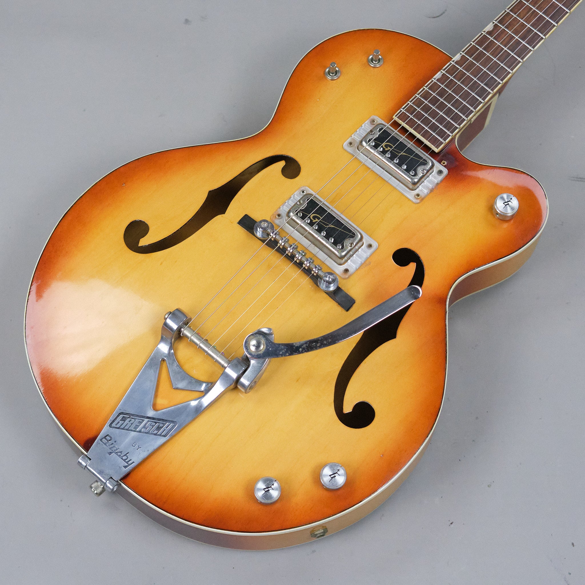 1969 Gretsch Double Anniversary 6117 (USA, Sunburst, HSC)