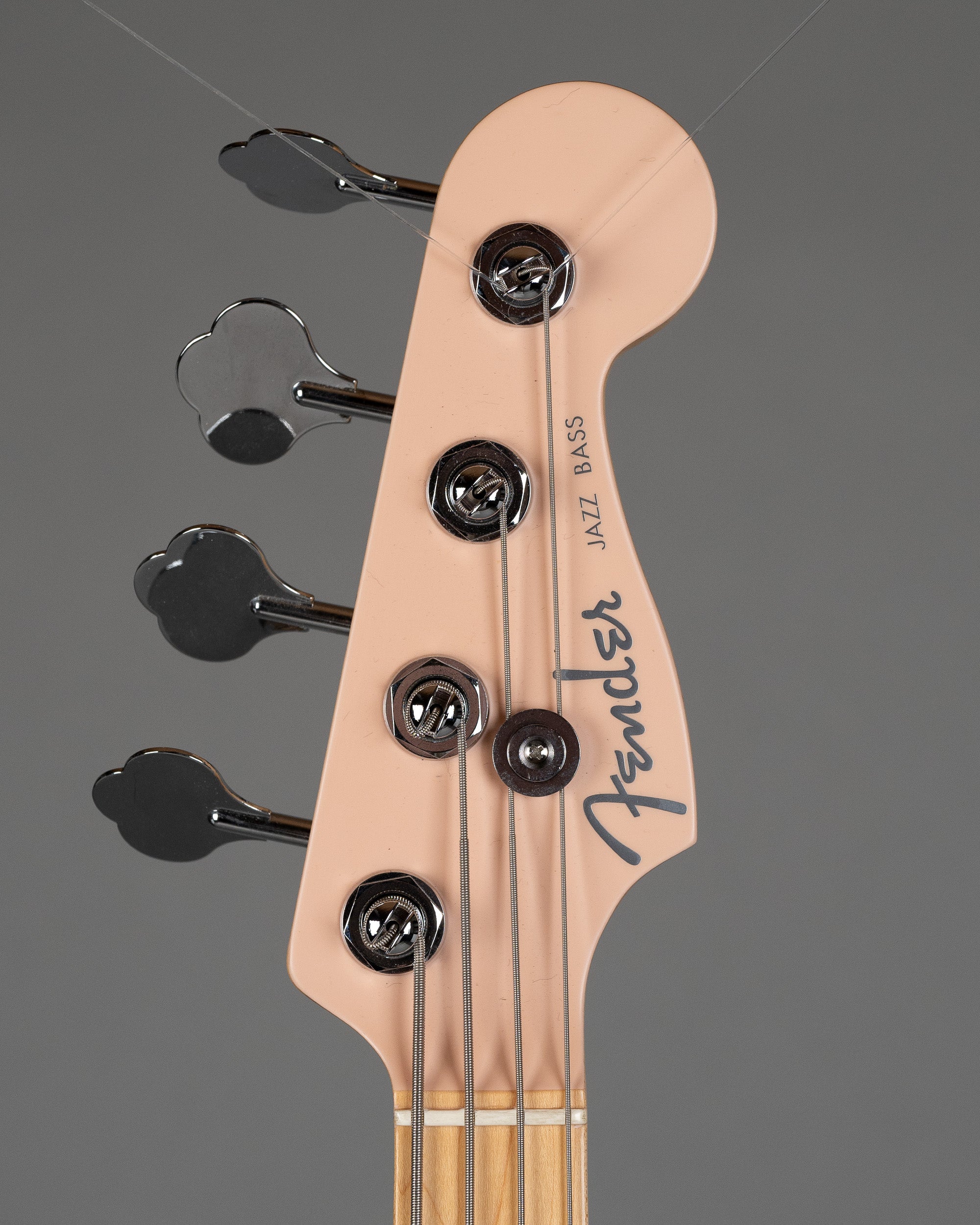 2018 Fender Flea Signature Active Jazz Bass (USA, Satin Shell Pink, OHSC)