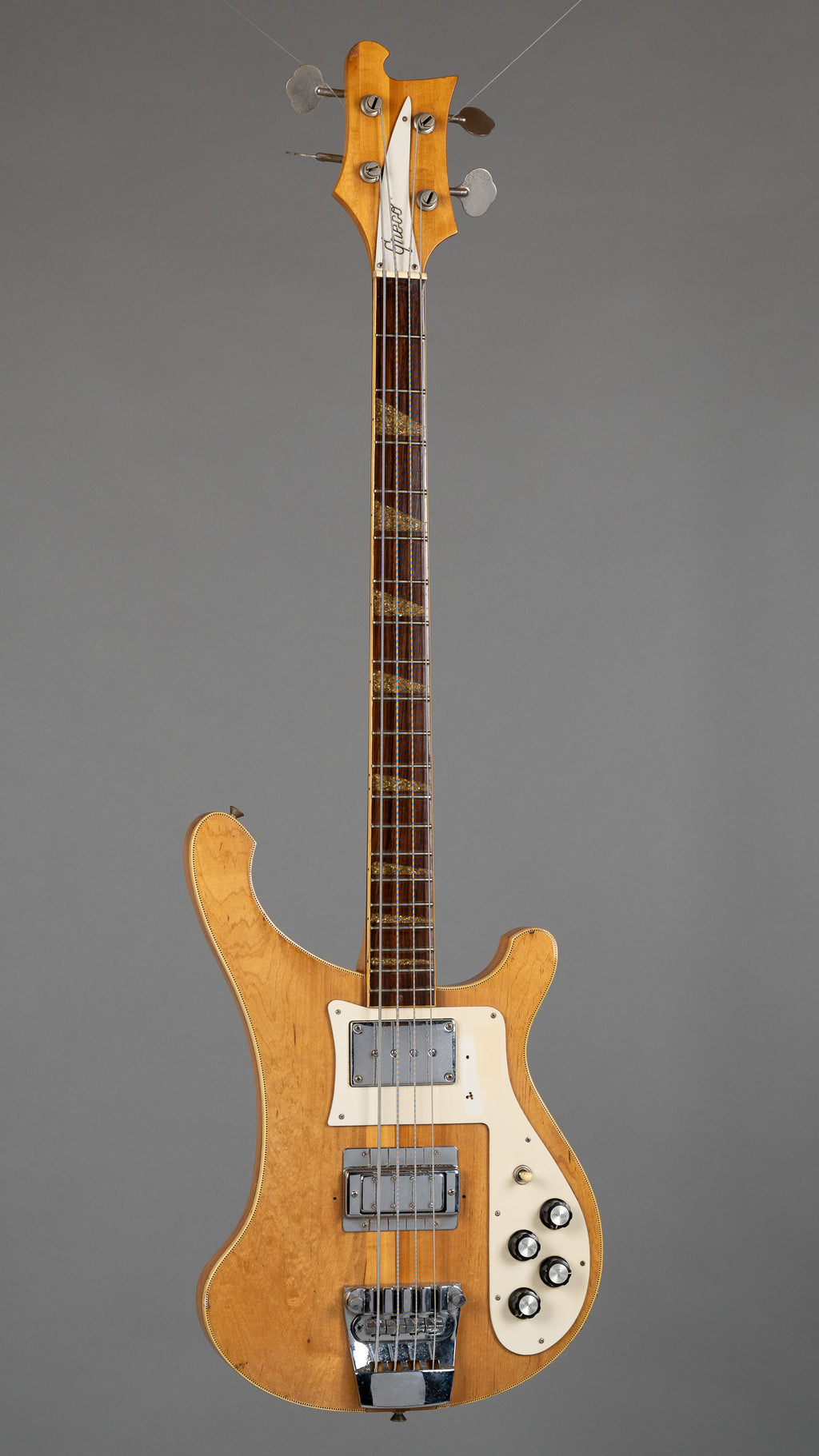 c1975 Greco RB-1000 'Rickenbacker 4001 Copy' (Japan, Natural)