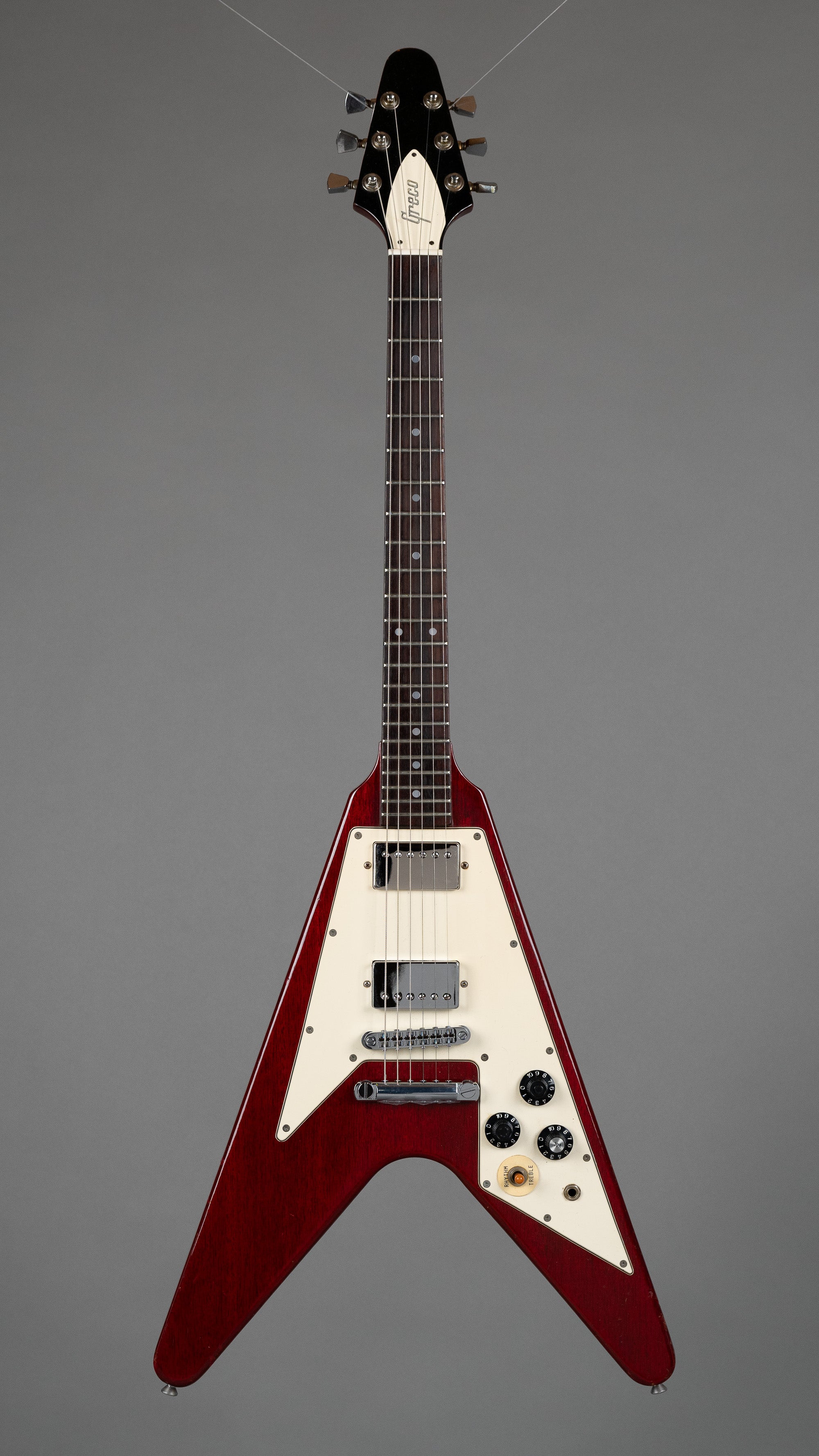 1978 Greco FV-600 Flying V (Japan, Cherry, OHSC)