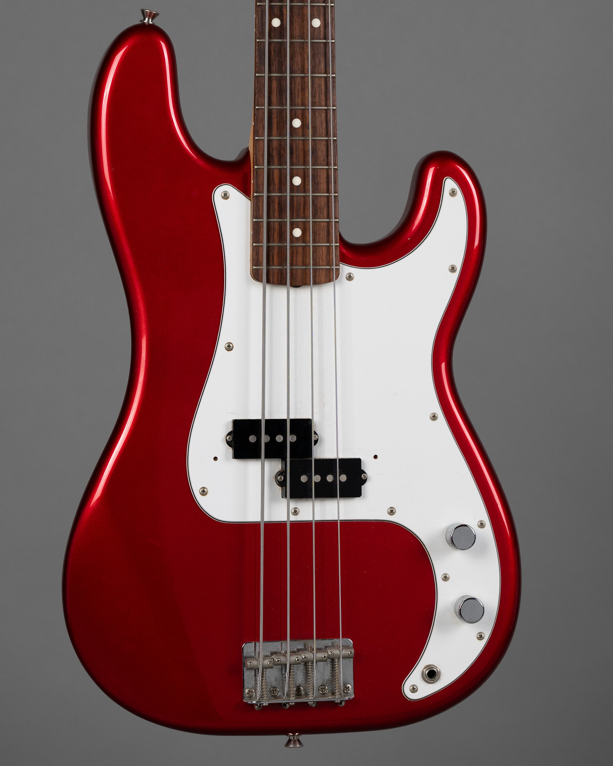 1995 Fender Precision Bass (Japan, Candy Apple Red)
