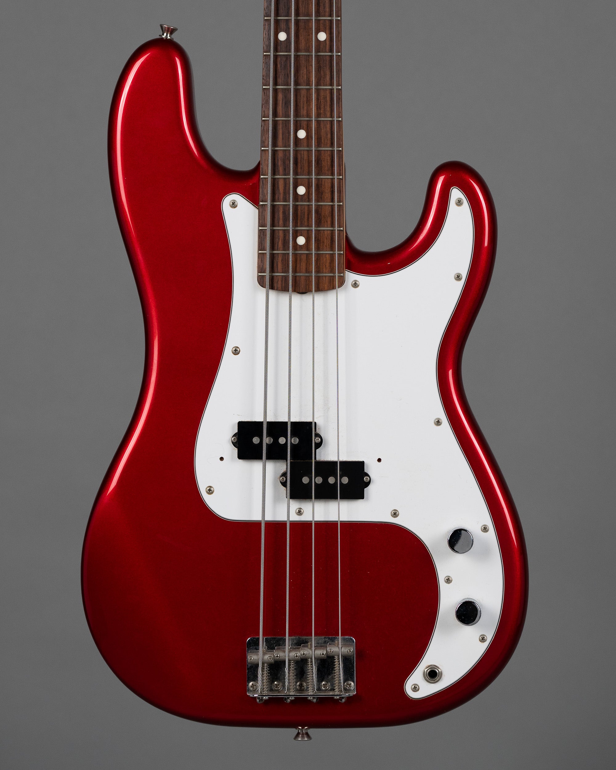 1995 Fender Precision Bass (Japan, Candy Apple Red)