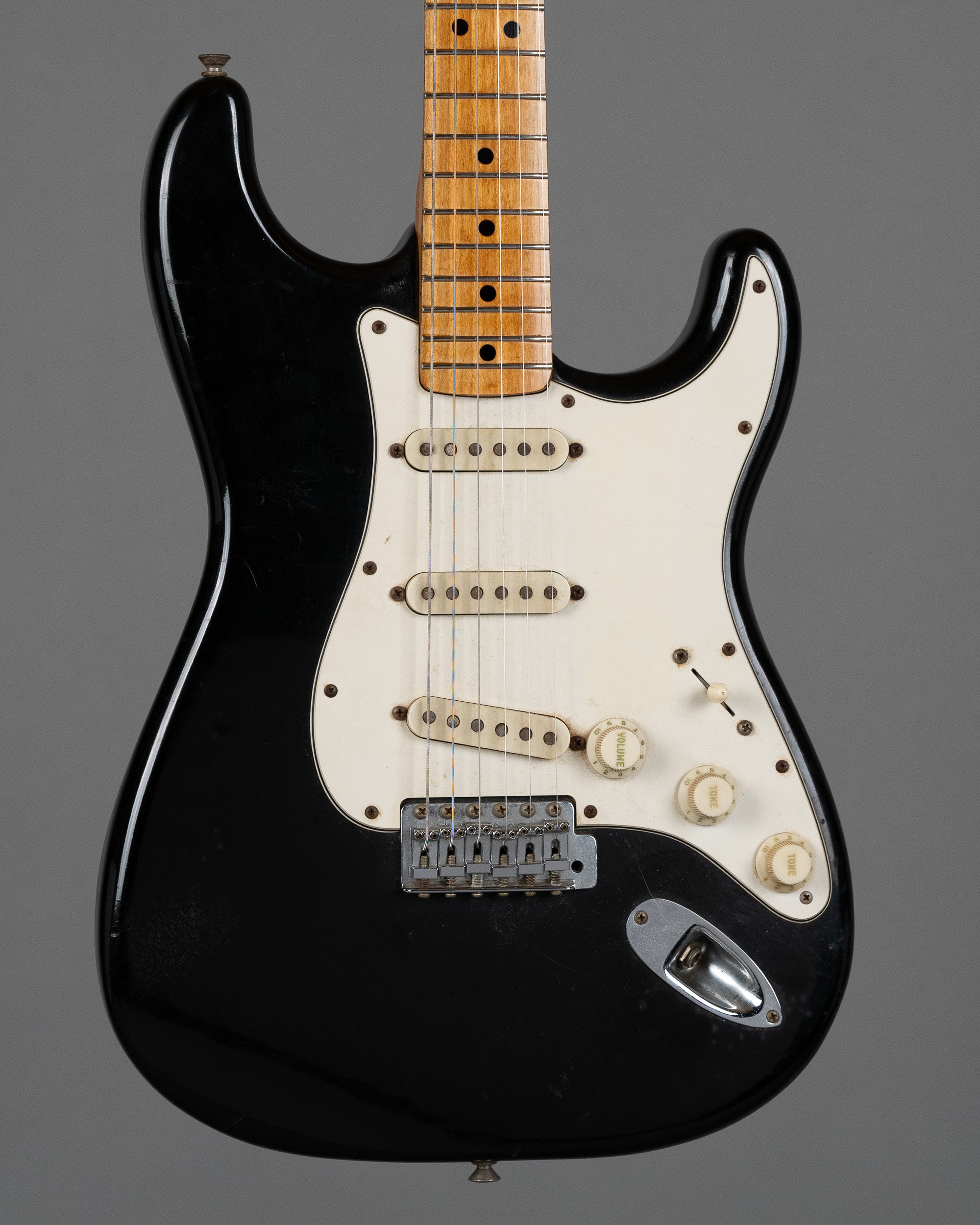 1975 Fender Stratocaster (USA, Black, HSC)