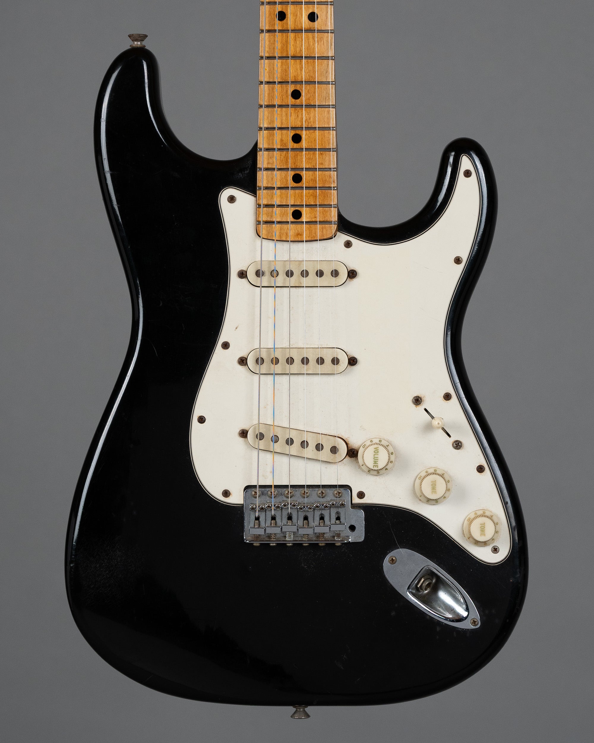 1975 Fender Stratocaster (USA, Black, HSC)