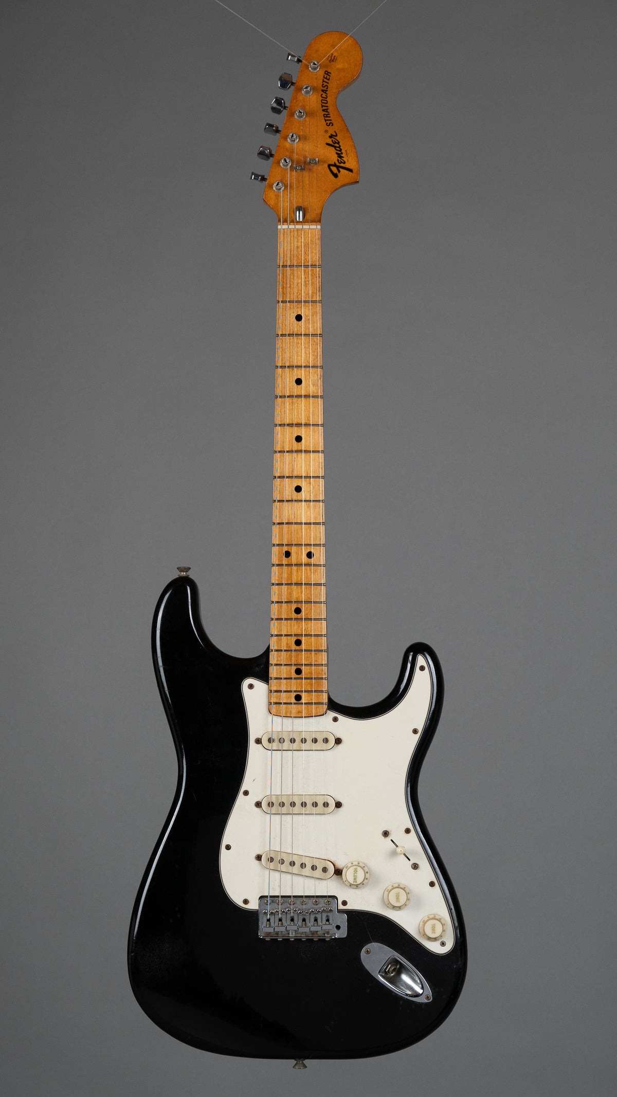 1975 Fender Stratocaster (USA, Black, HSC)