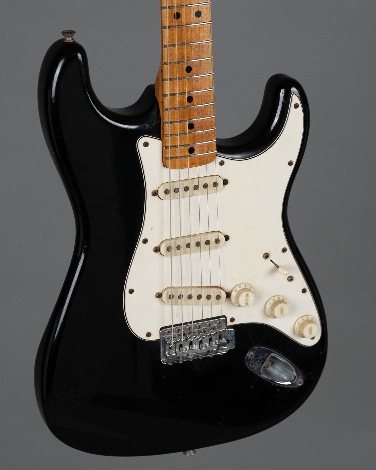 1975 Fender Stratocaster (USA, Black, HSC)
