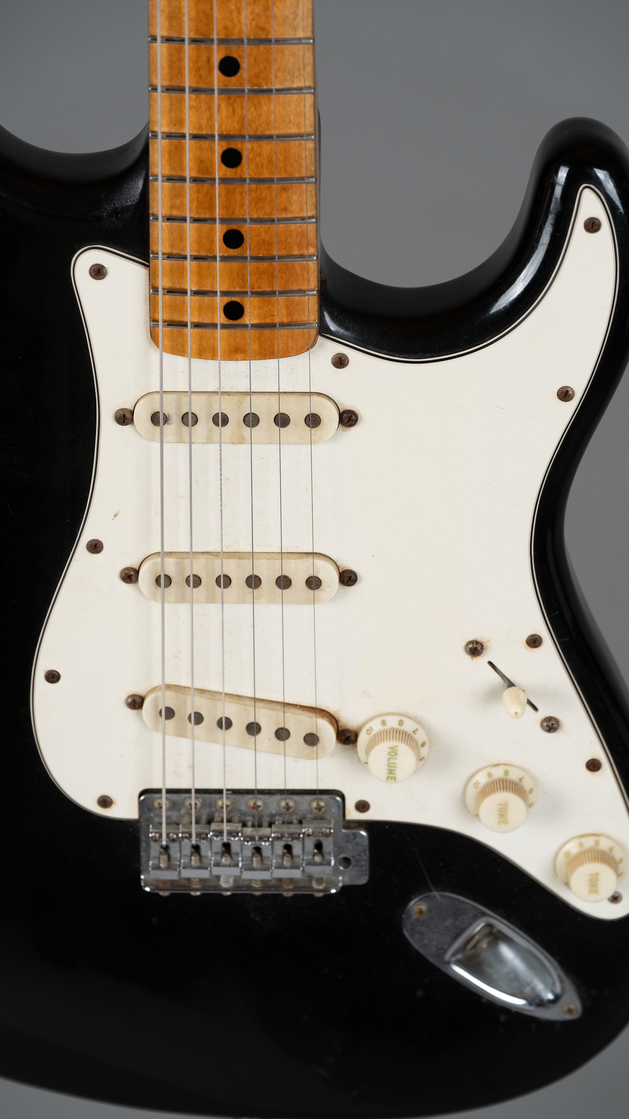 1975 Fender Stratocaster (USA, Black, HSC)