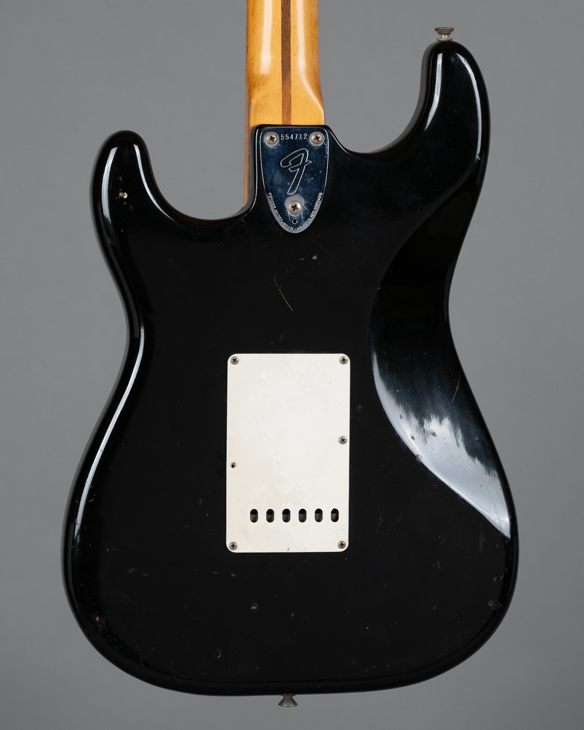 1975 Fender Stratocaster (USA, Black, HSC)